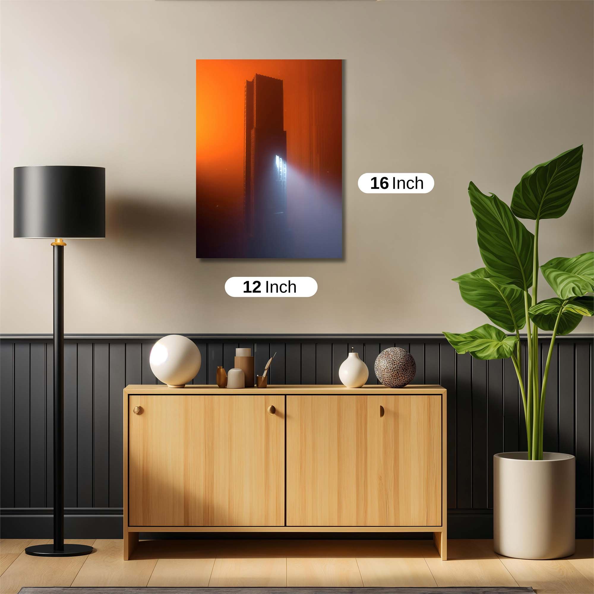 Skyscraper Beacon Safe Wall Magnetic / M