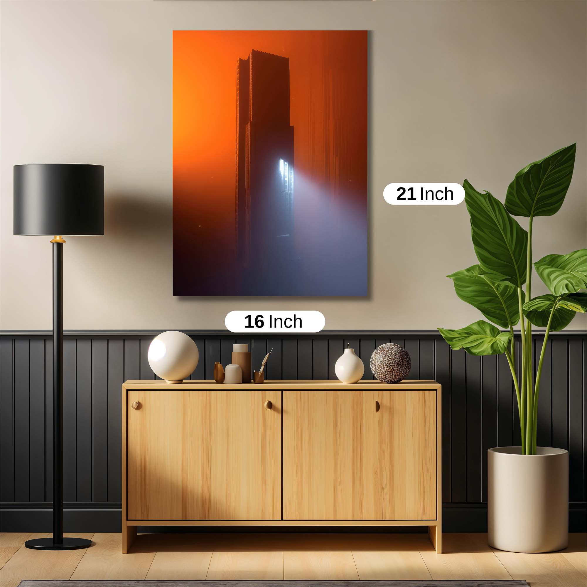 Skyscraper Beacon Safe Wall Magnetic / M