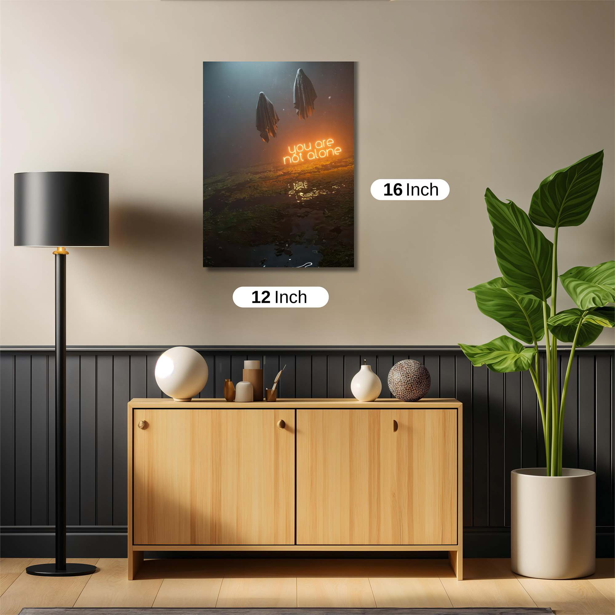 Ghostly Comfort Safe Wall Magnetic / M