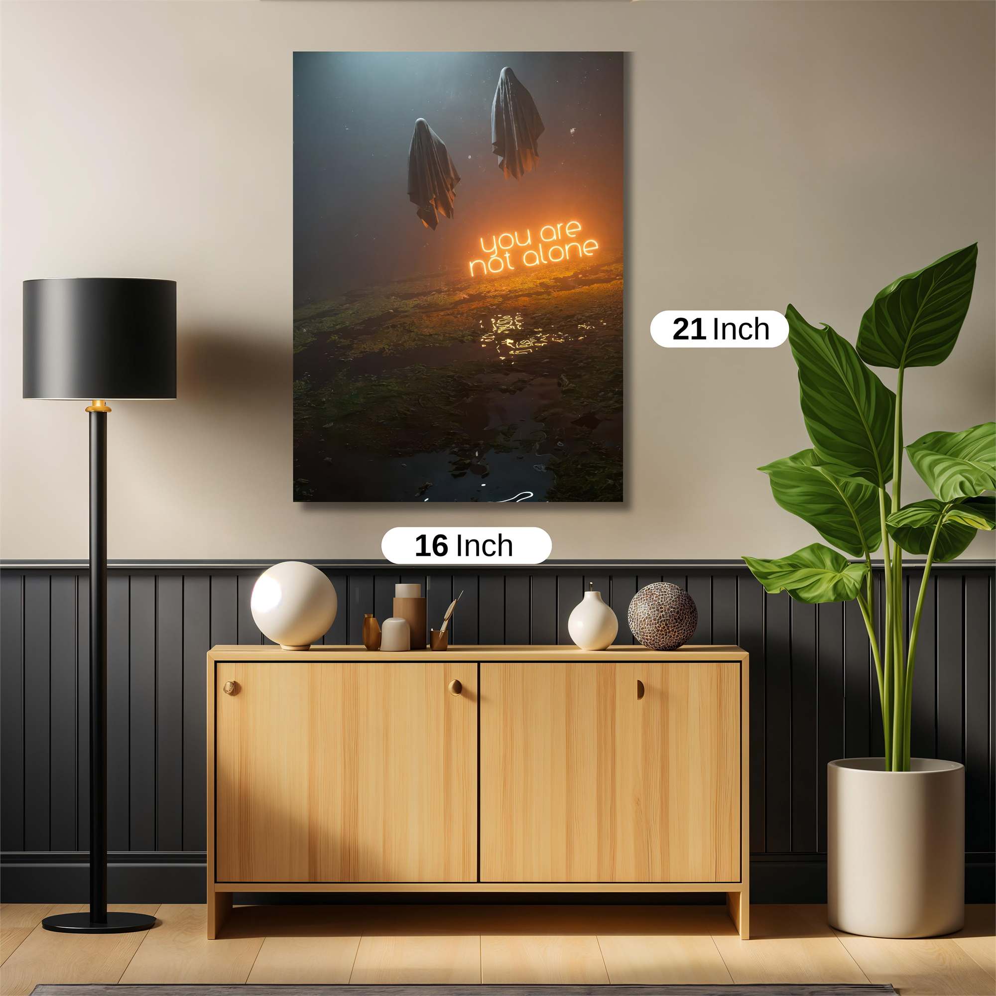 Ghostly Comfort Safe Wall Magnetic / M