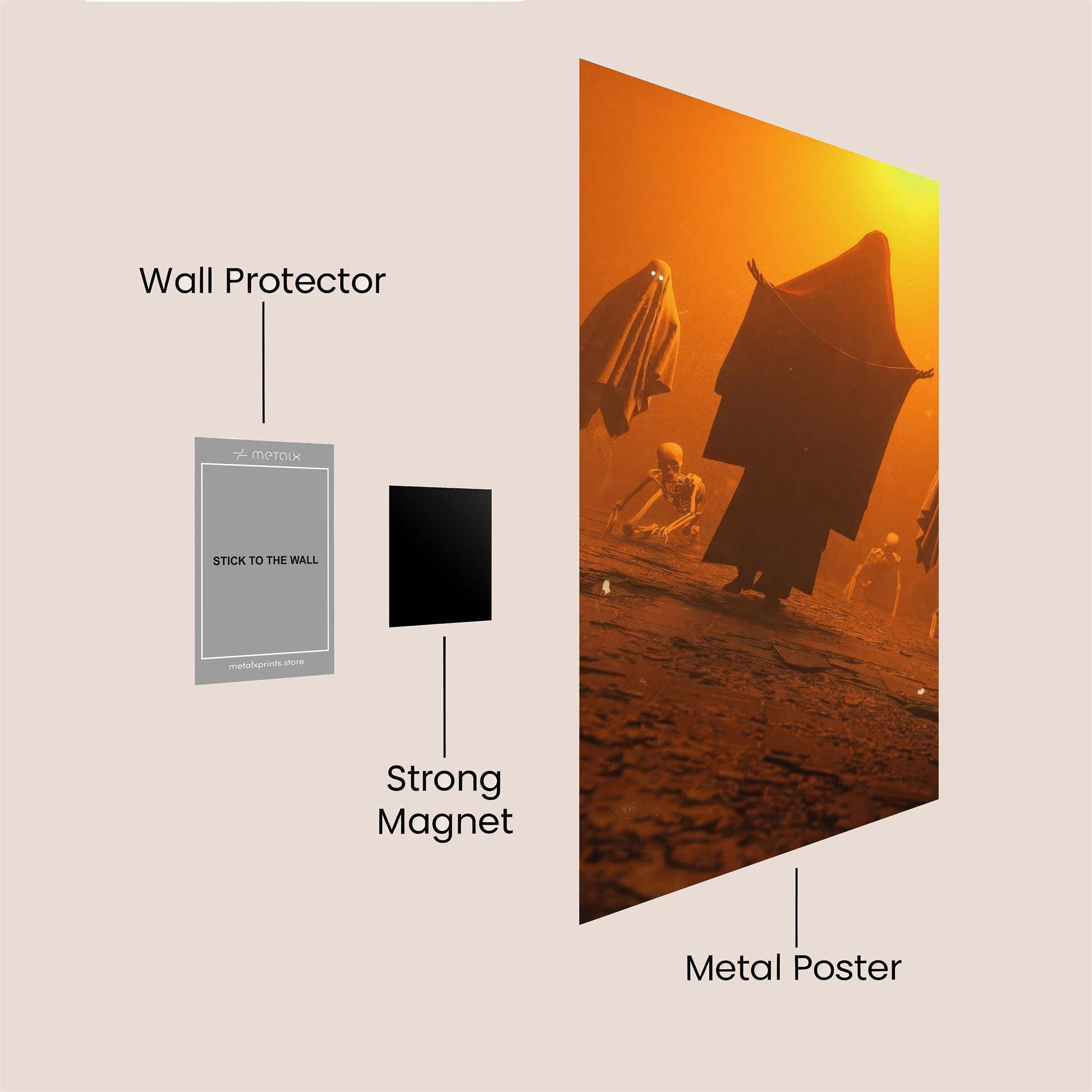 Cultic Twilight Safe Wall Magnetic / M