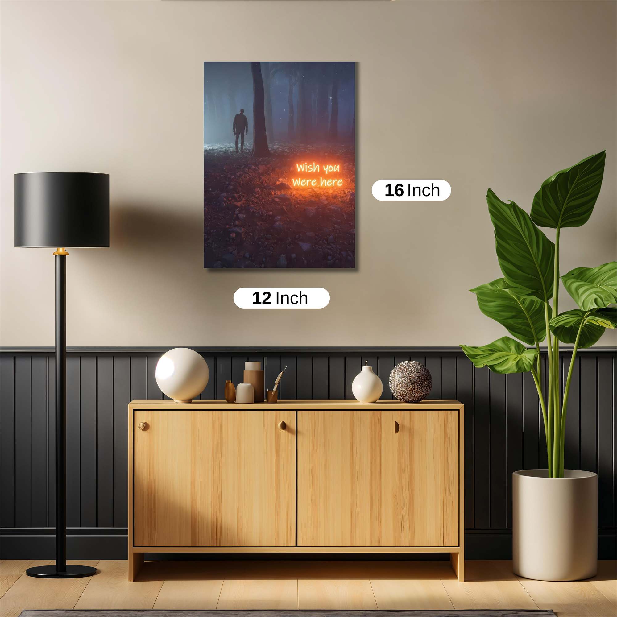 Lonely Wish Safe Wall Magnetic / M
