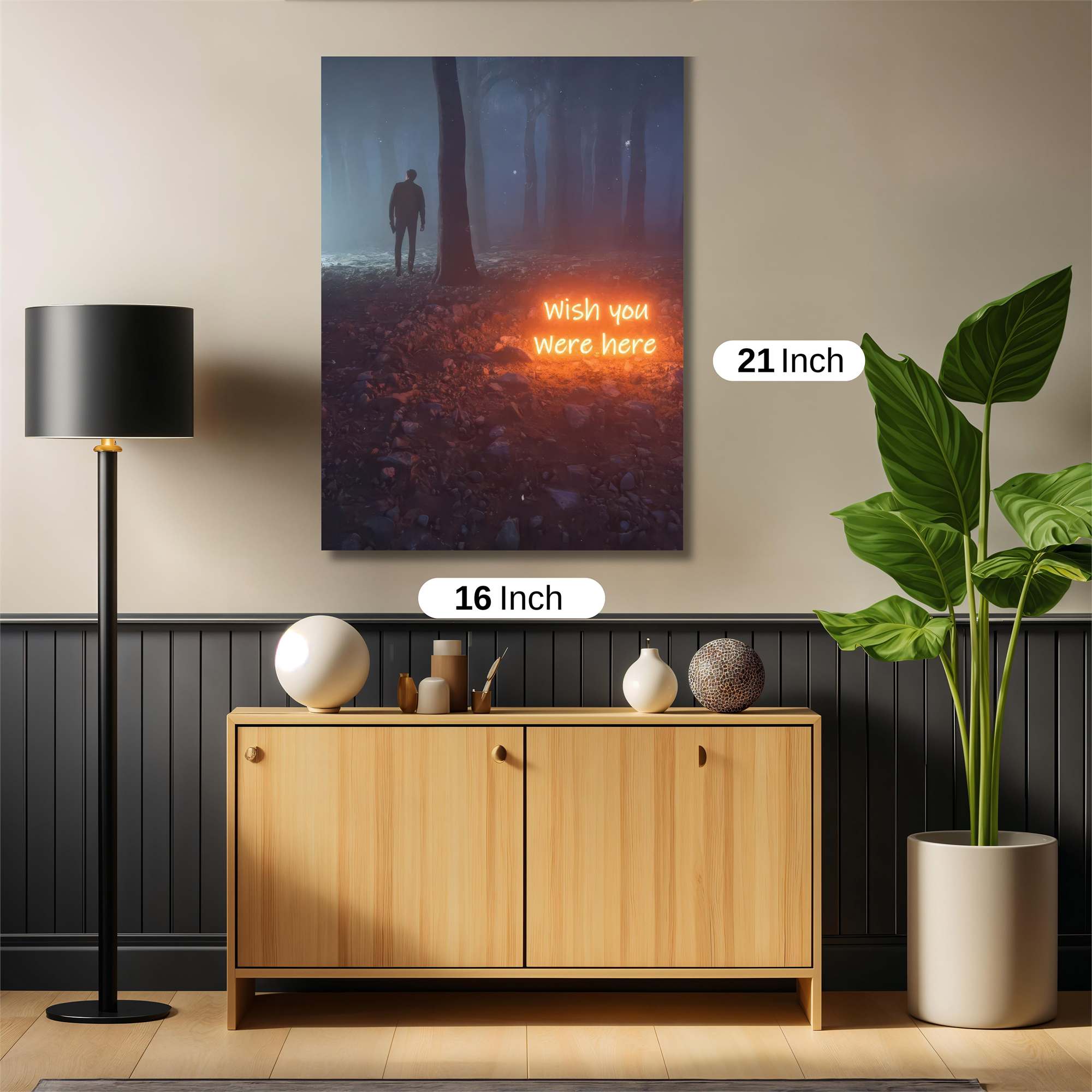 Lonely Wish Safe Wall Magnetic / M