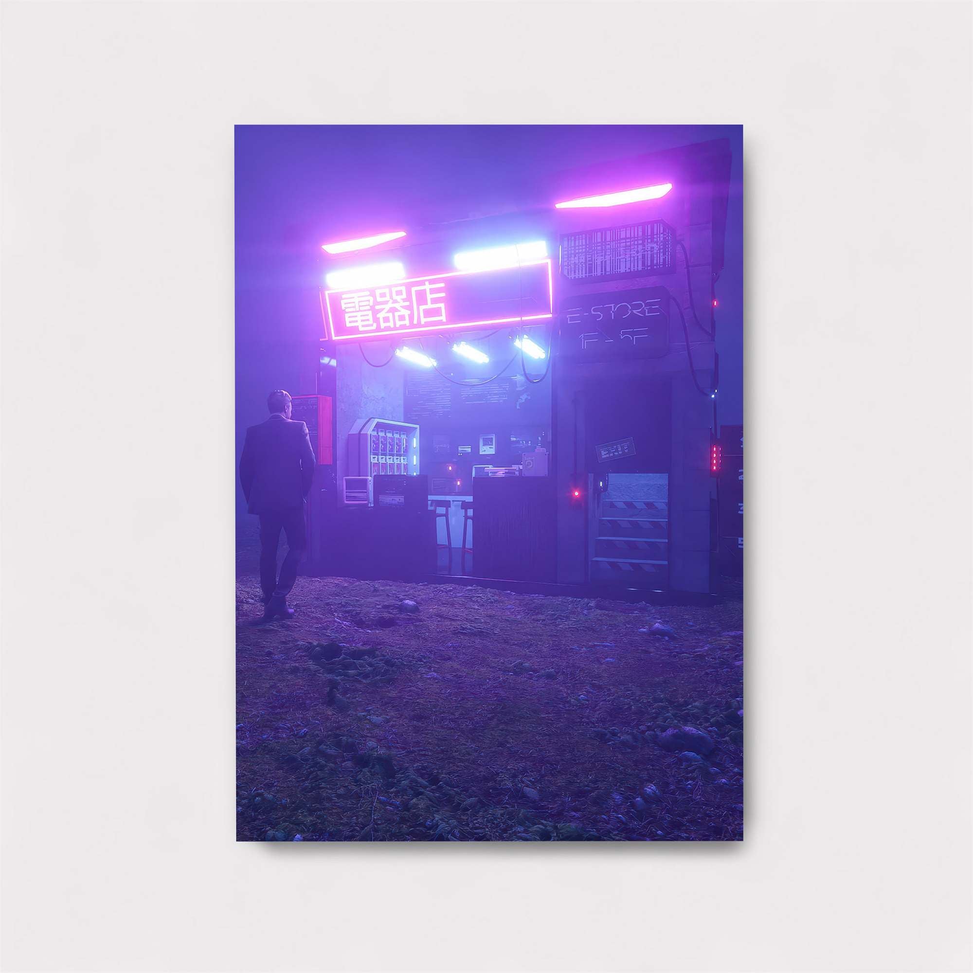 Neon Solitude Safe Wall Magnetic / M