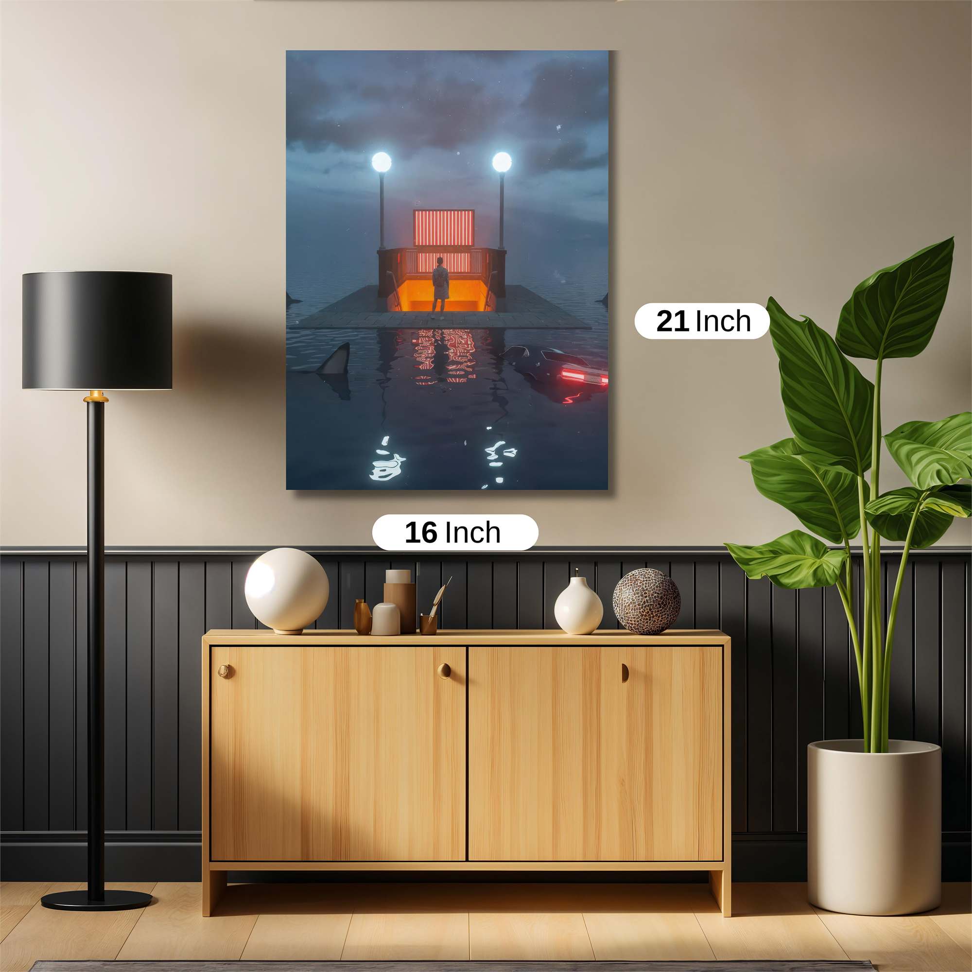 Shark Serenity Safe Wall Magnetic / M