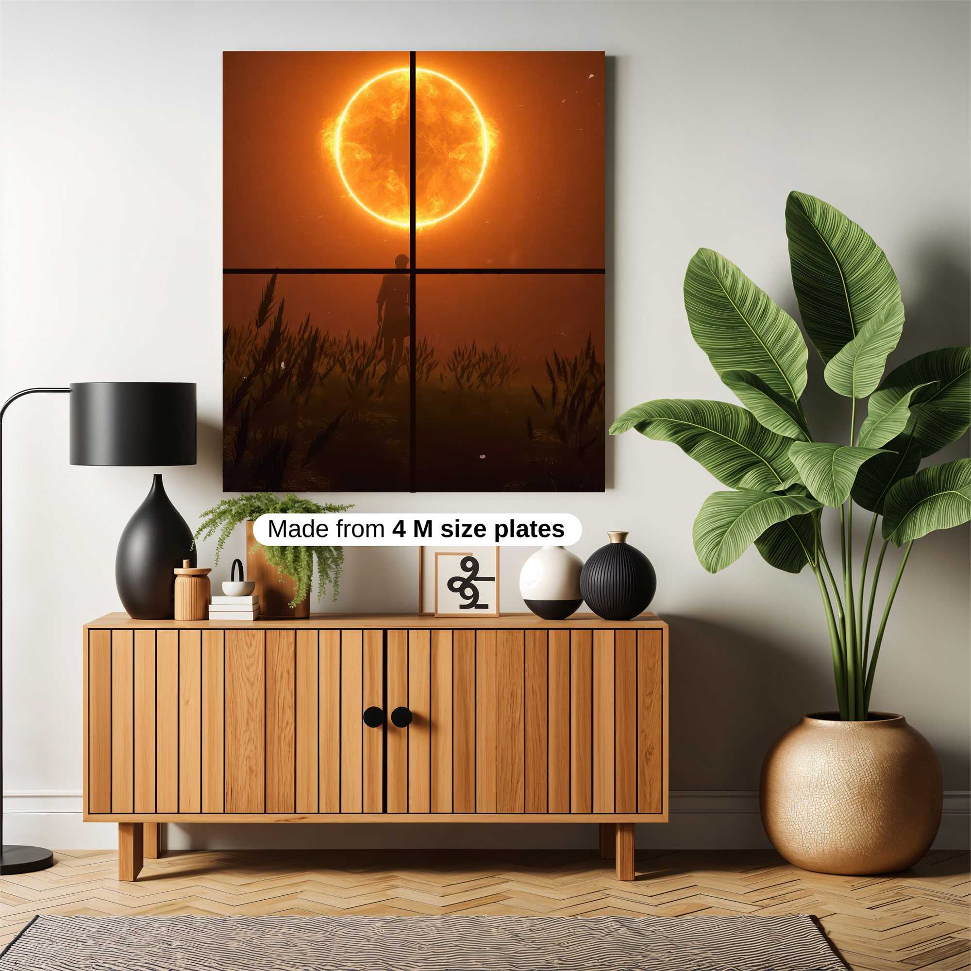 Sunlit Solitude Safe Wall Magnetic / M