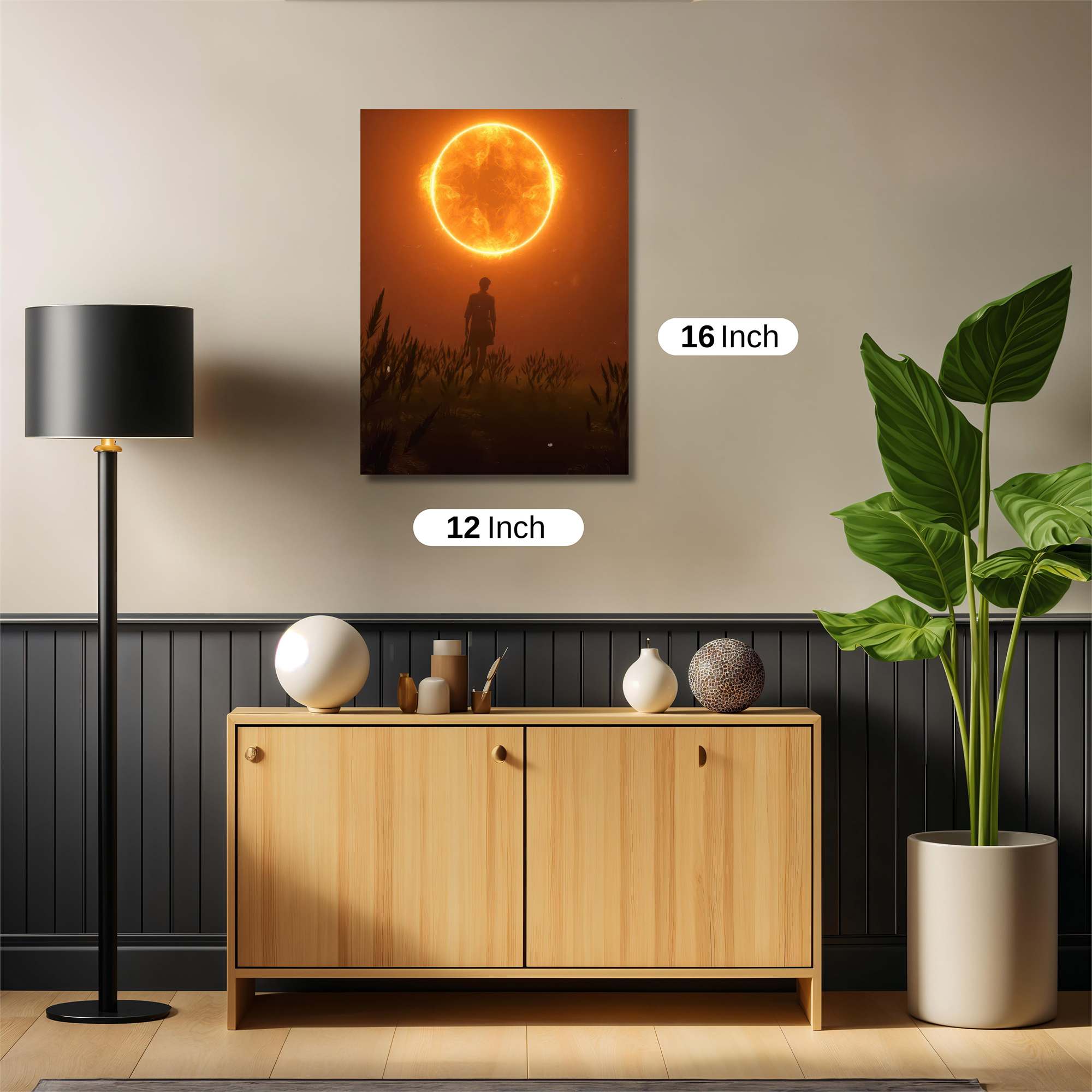 Sunlit Solitude Safe Wall Magnetic / M