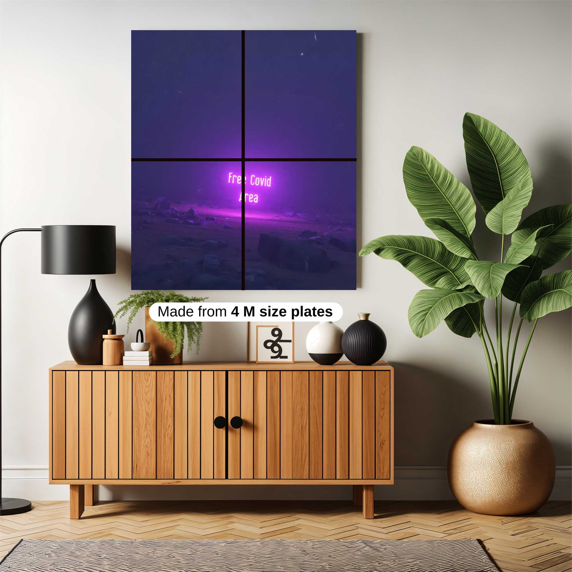 Neon Irony Safe Wall Magnetic / M