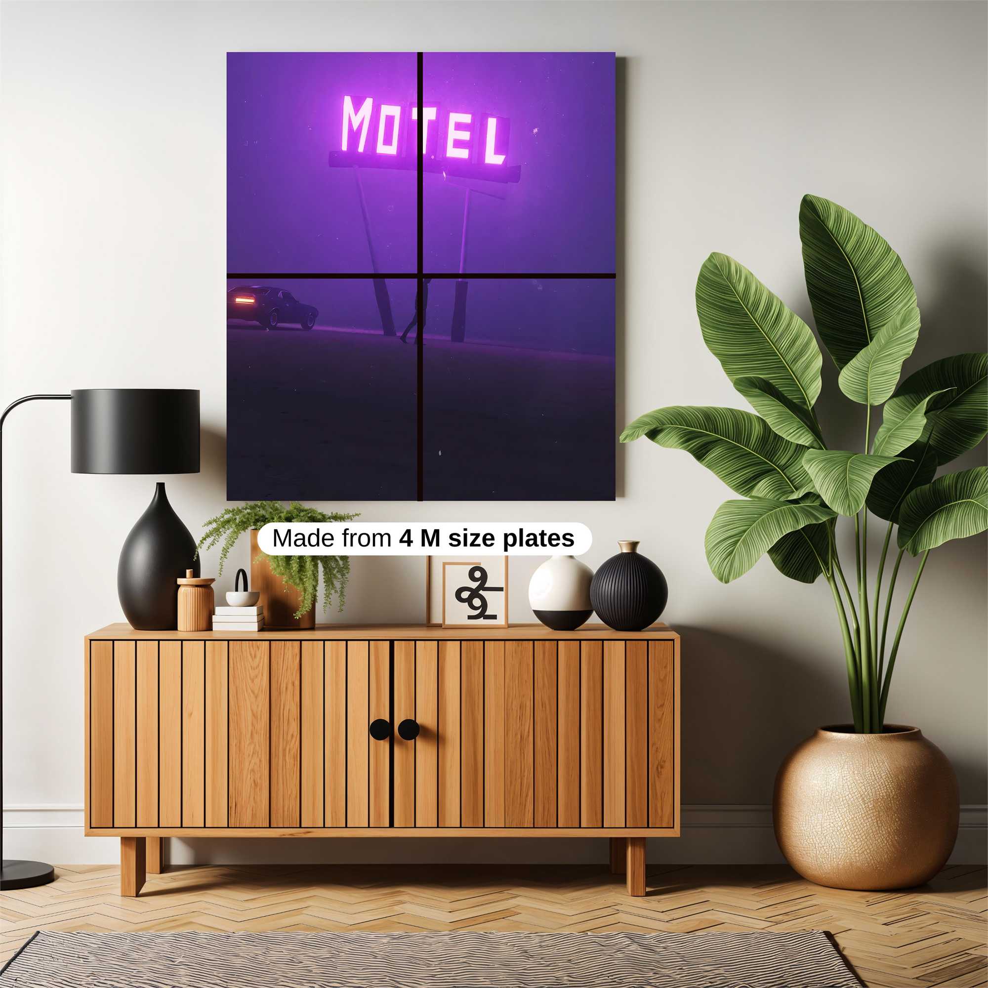 Motel Mystery Safe Wall Magnetic / M