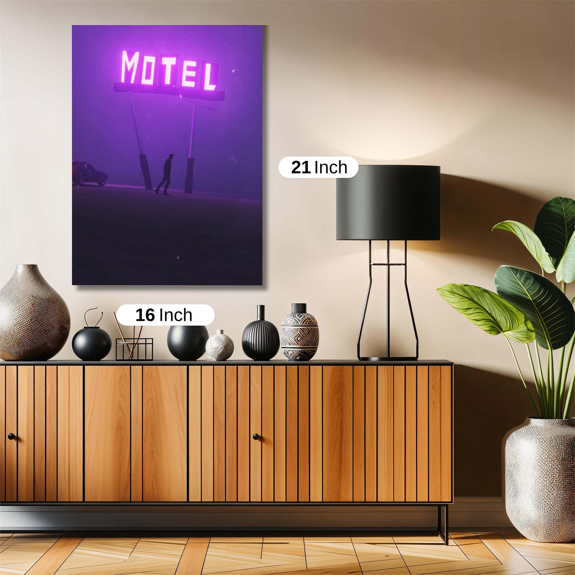 Motel Mystery Safe Wall Magnetic / M