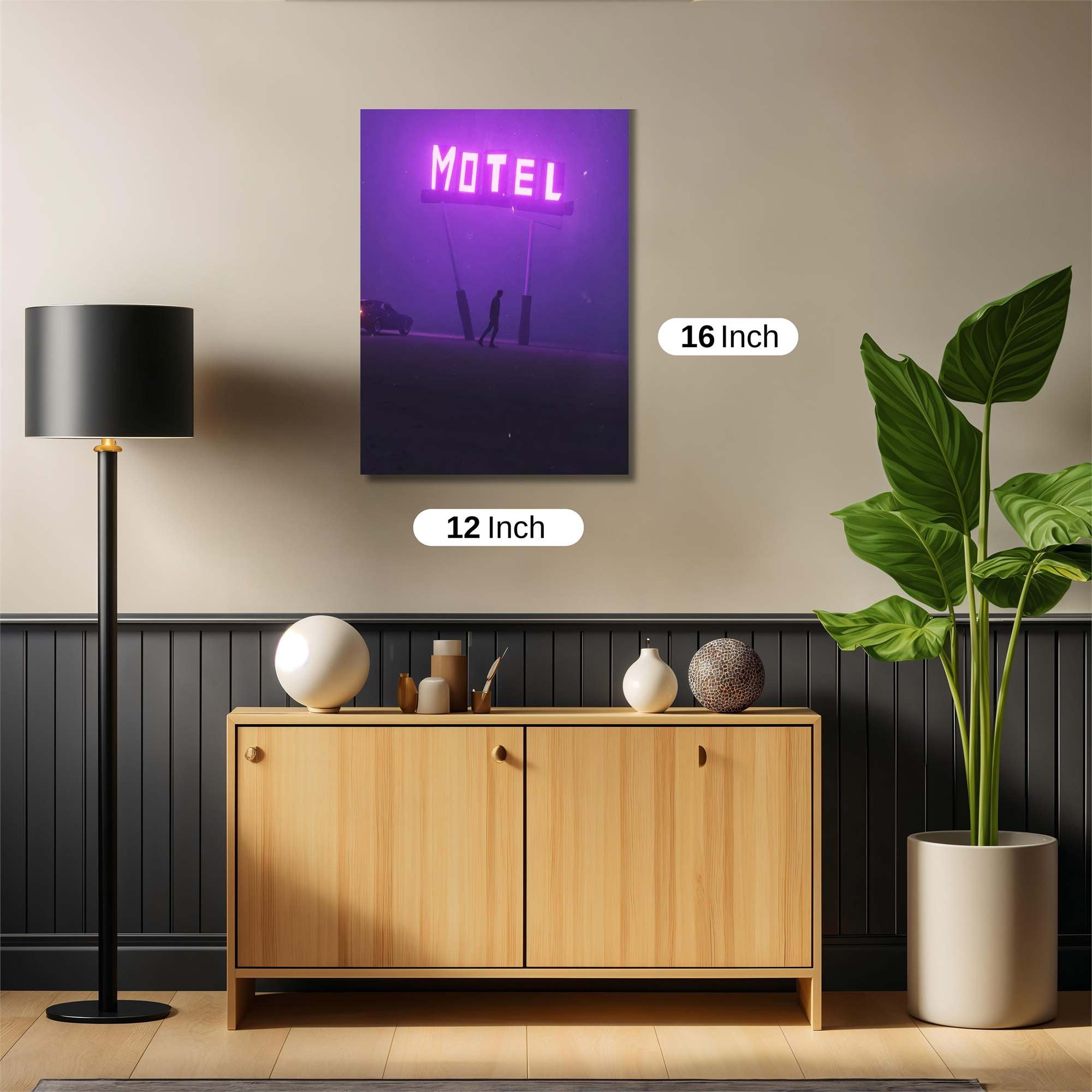 Motel Mystery Safe Wall Magnetic / M