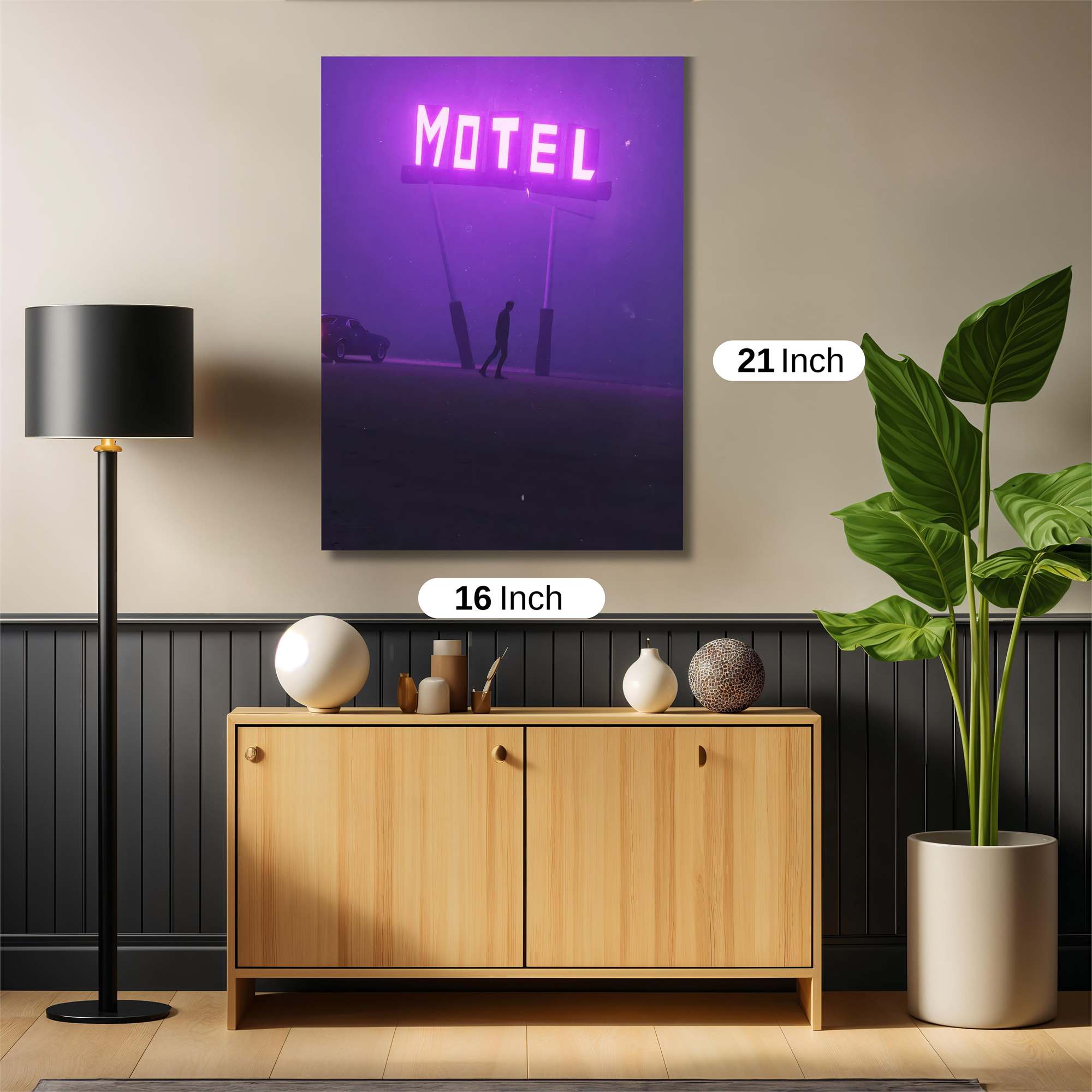 Motel Mystery Safe Wall Magnetic / M