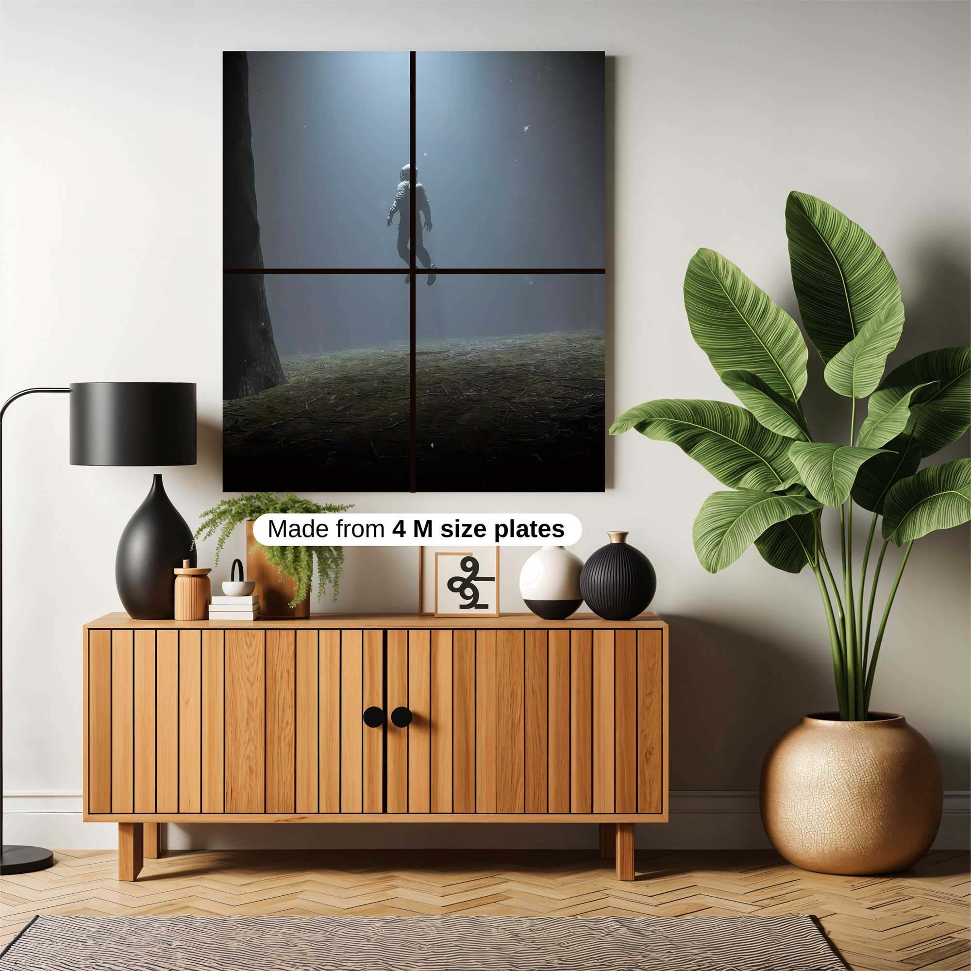 Astronaut Dreamscape Safe Wall Magnetic / M