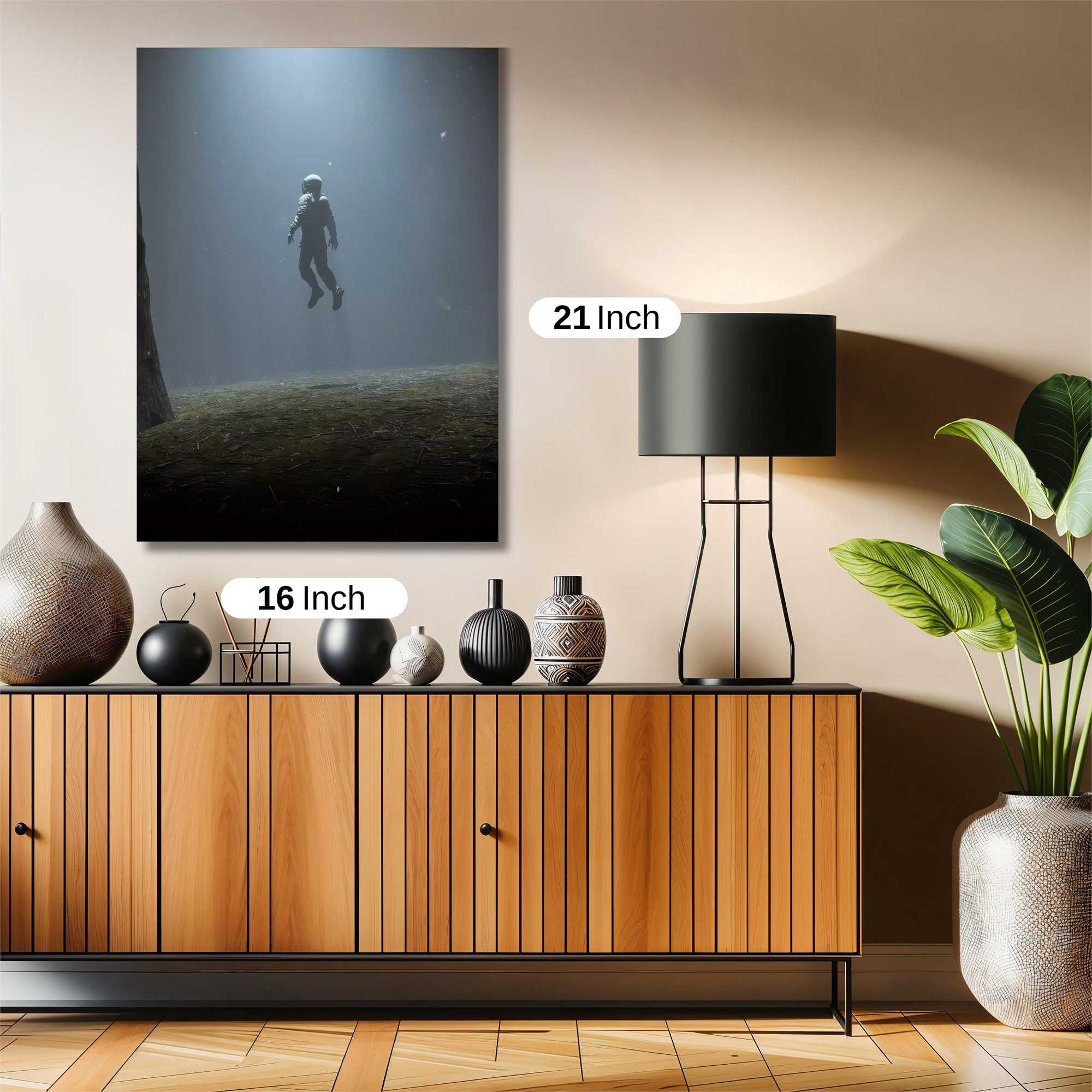 Astronaut Dreamscape Safe Wall Magnetic / M