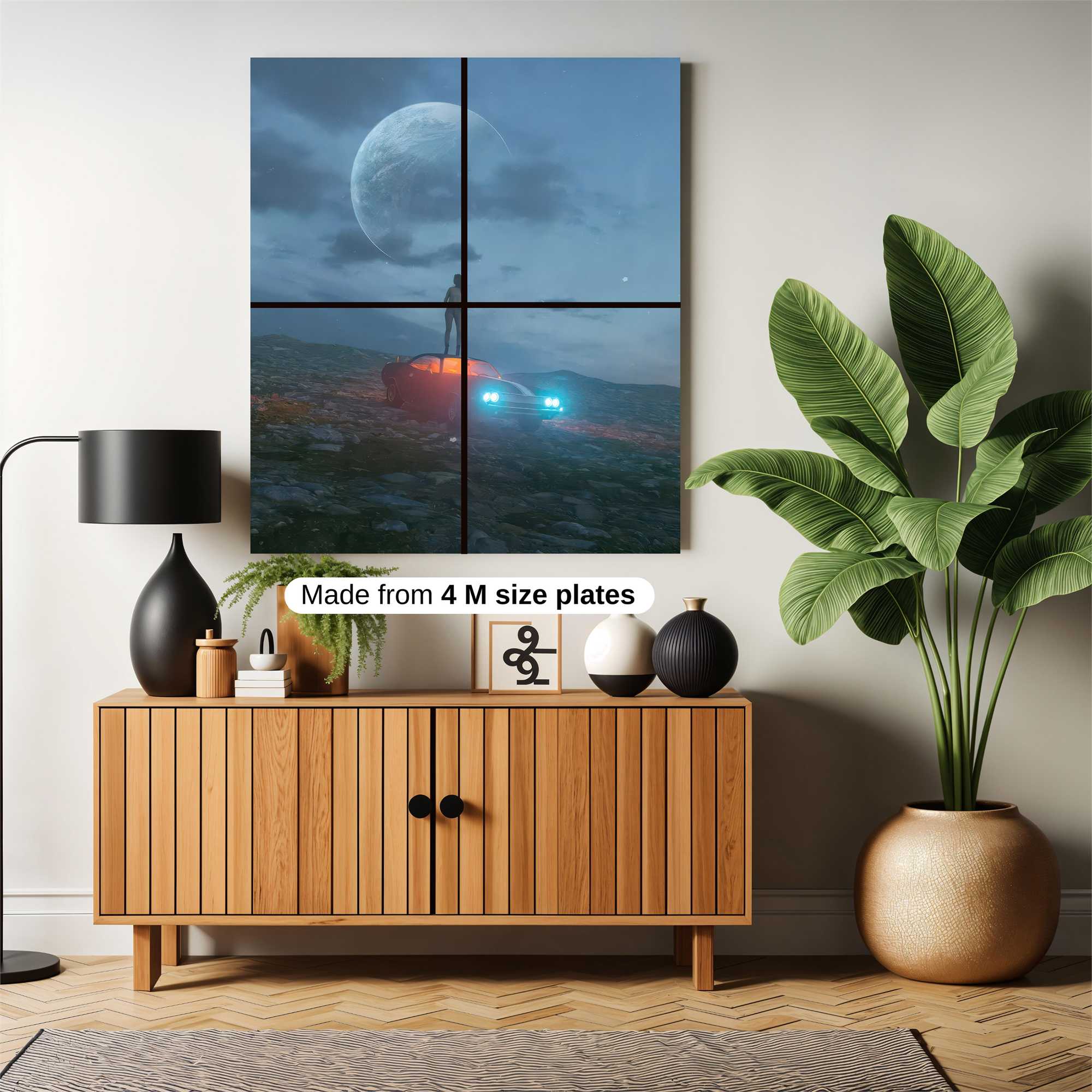 Lunar Tranquility Safe Wall Magnetic / M