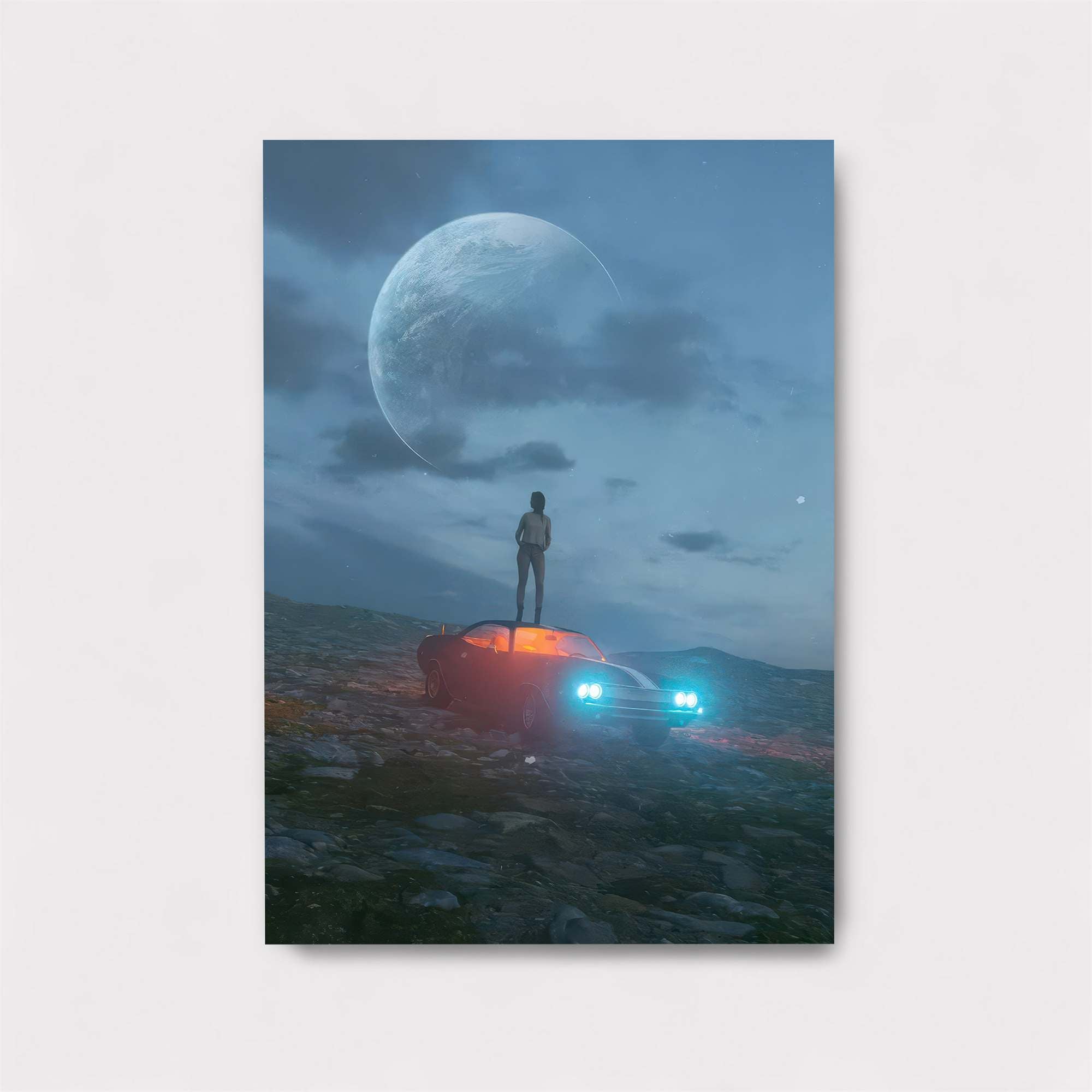 Lunar Tranquility Safe Wall Magnetic / M