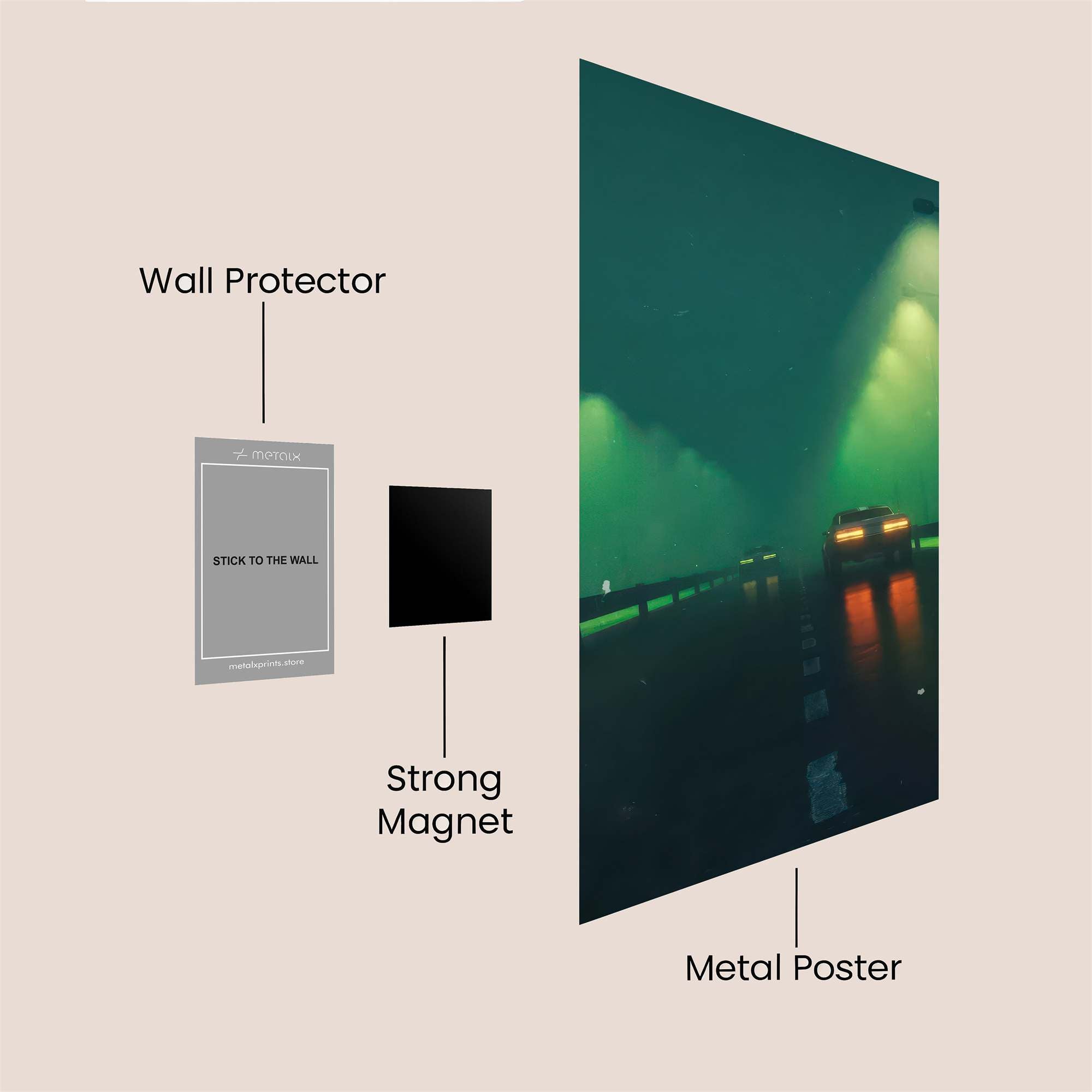 Journey Enigma Safe Wall Magnetic / M