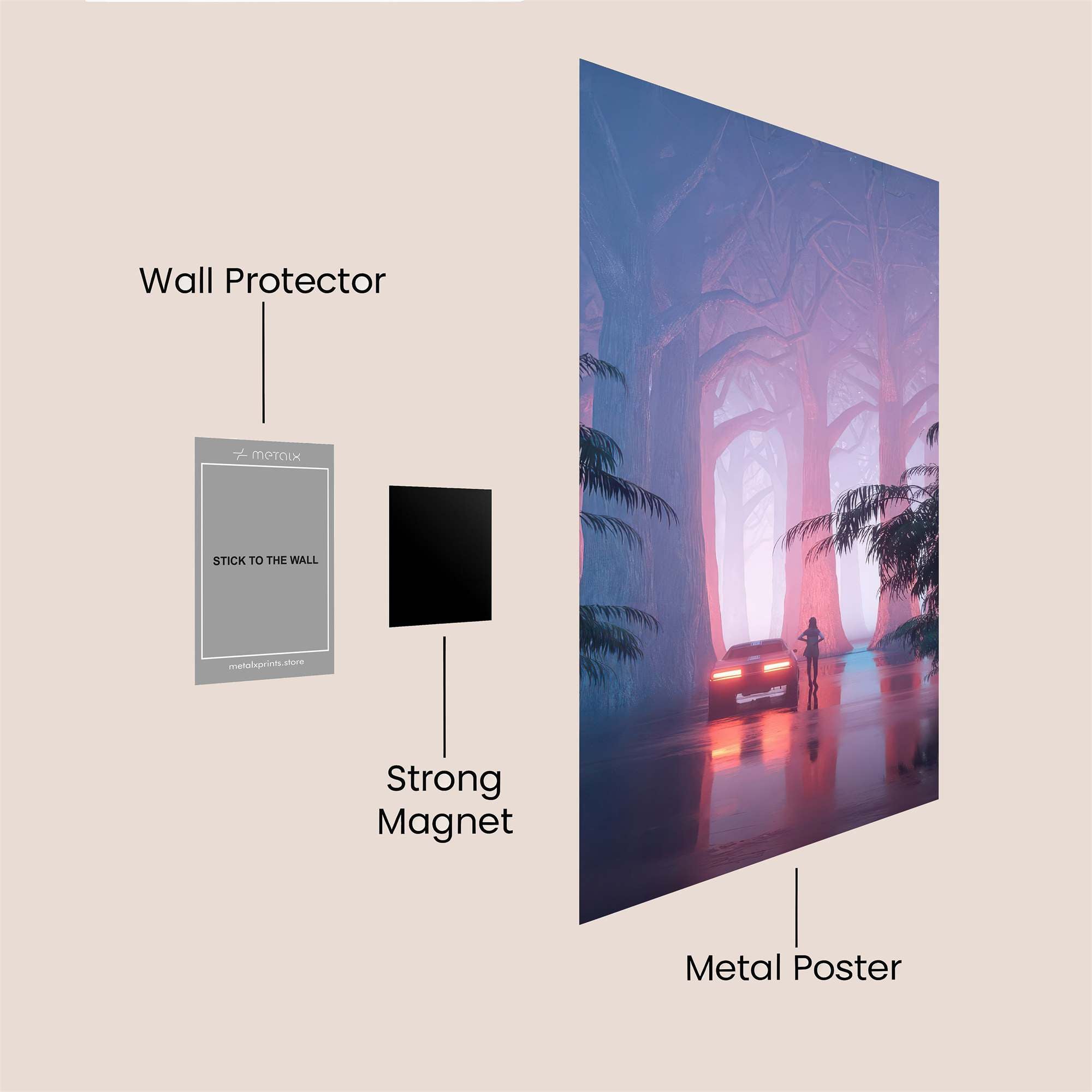 Mystic Encounter Safe Wall Magnetic / M