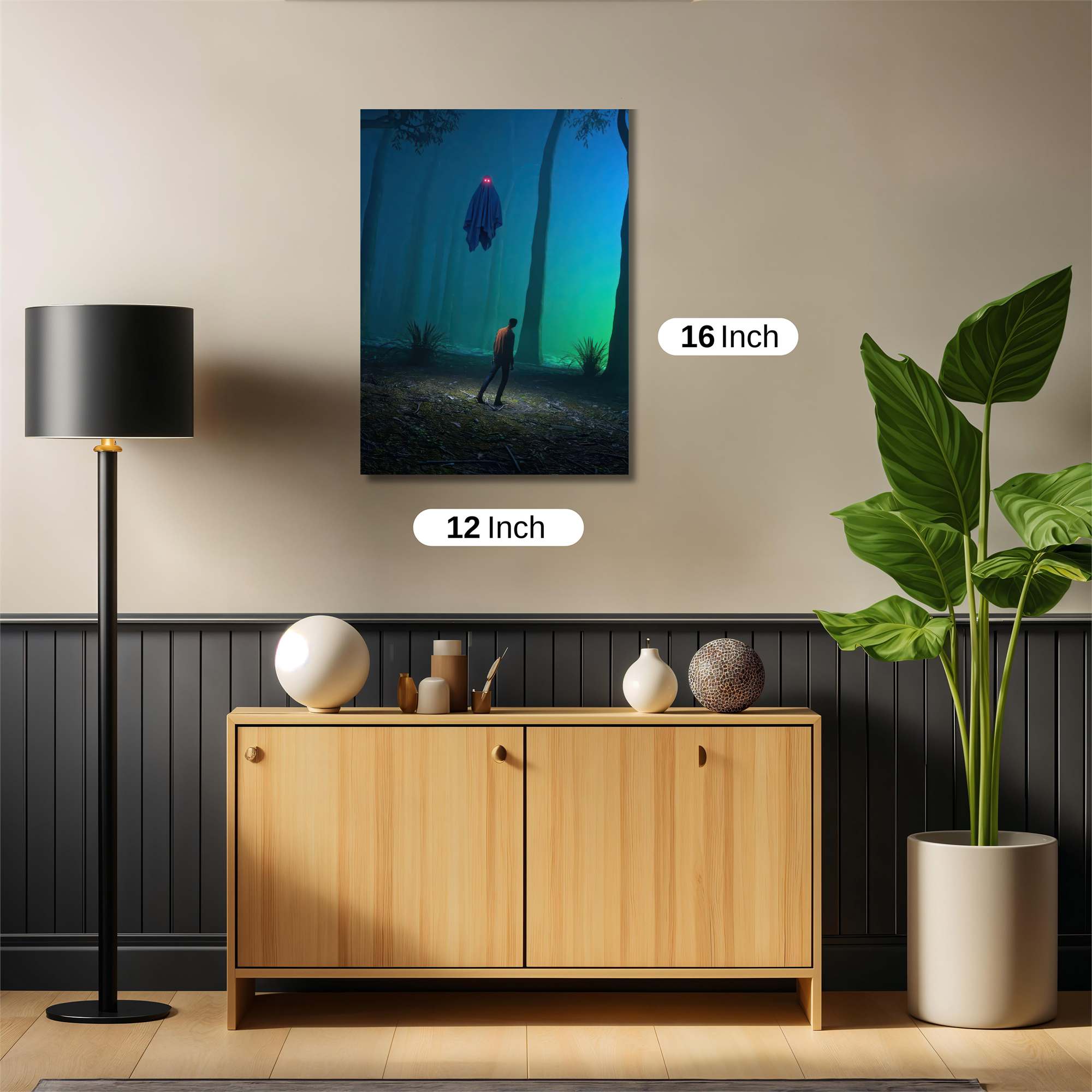 Ghostly Encounter Safe Wall Magnetic / M