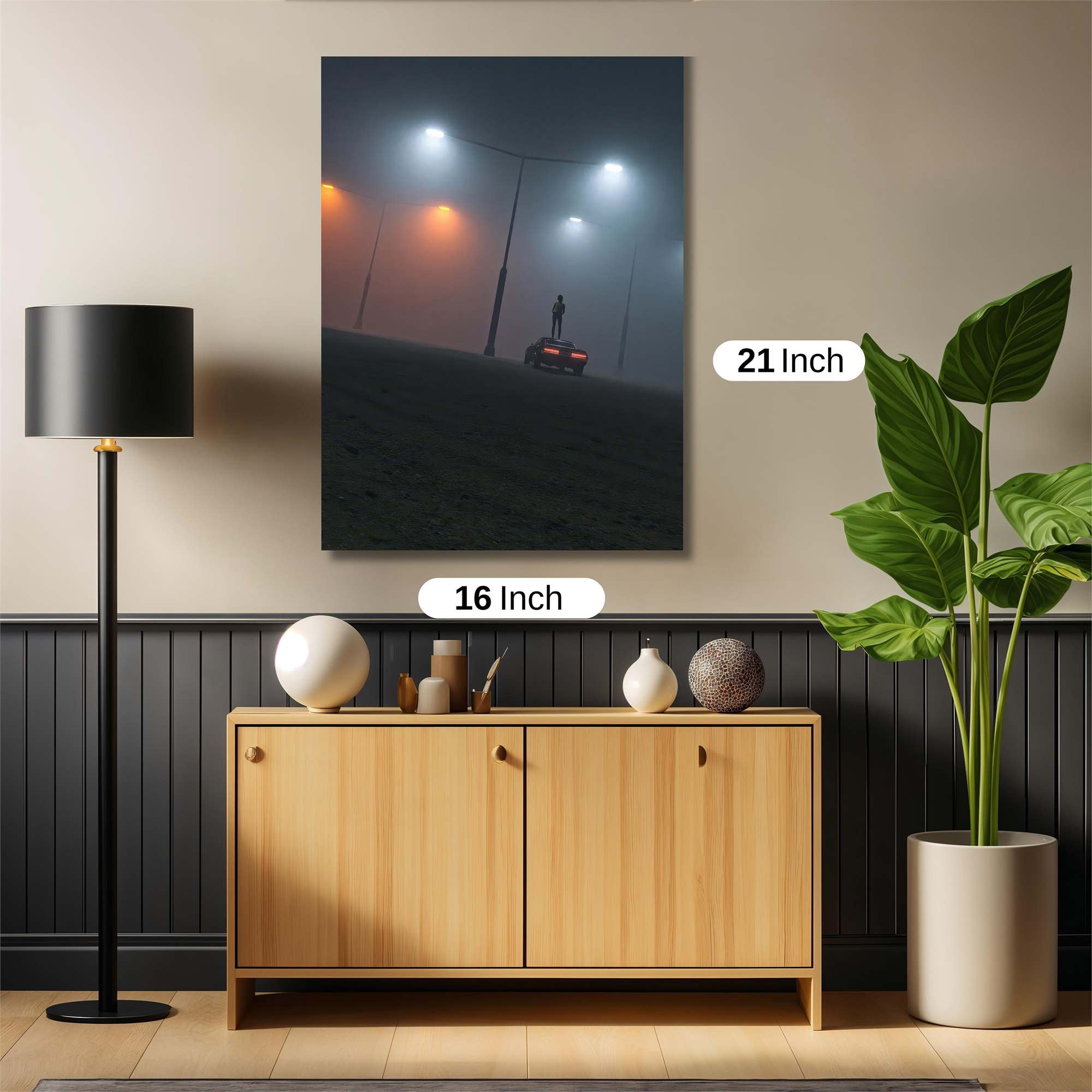 Night Wanderer Safe Wall Magnetic / M