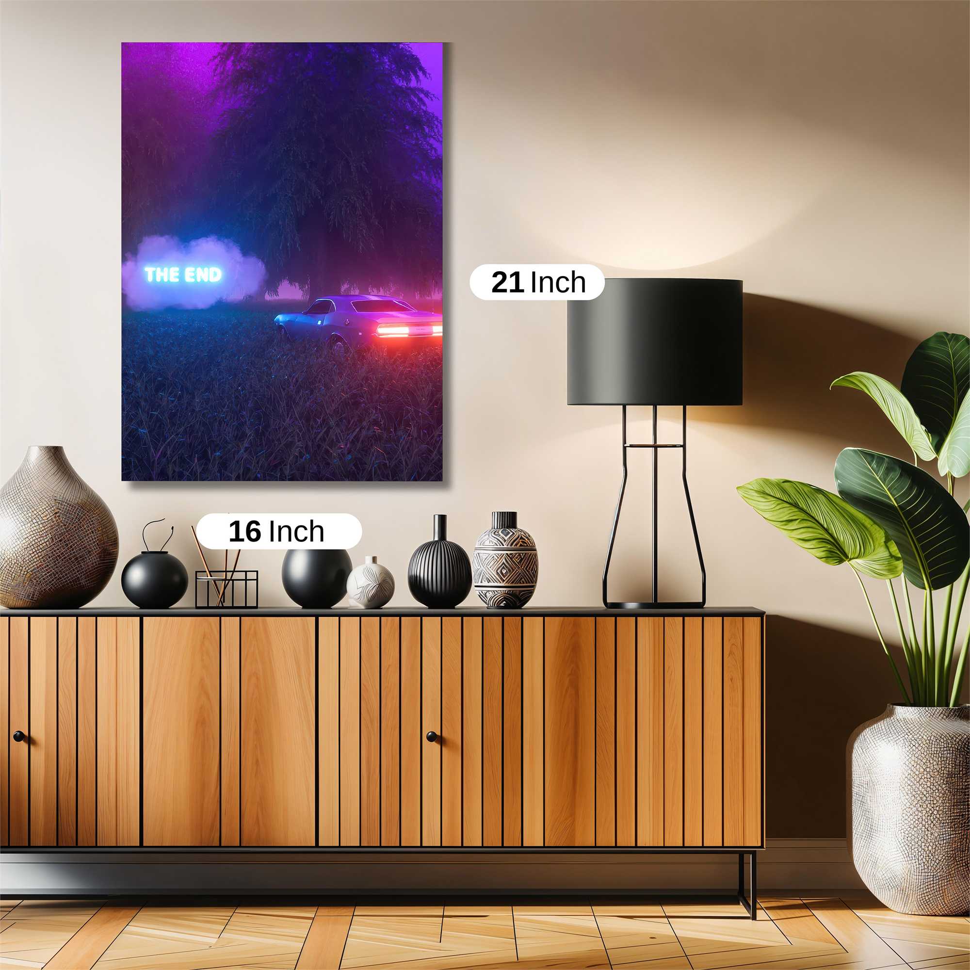 Neon Farewell Safe Wall Magnetic / M