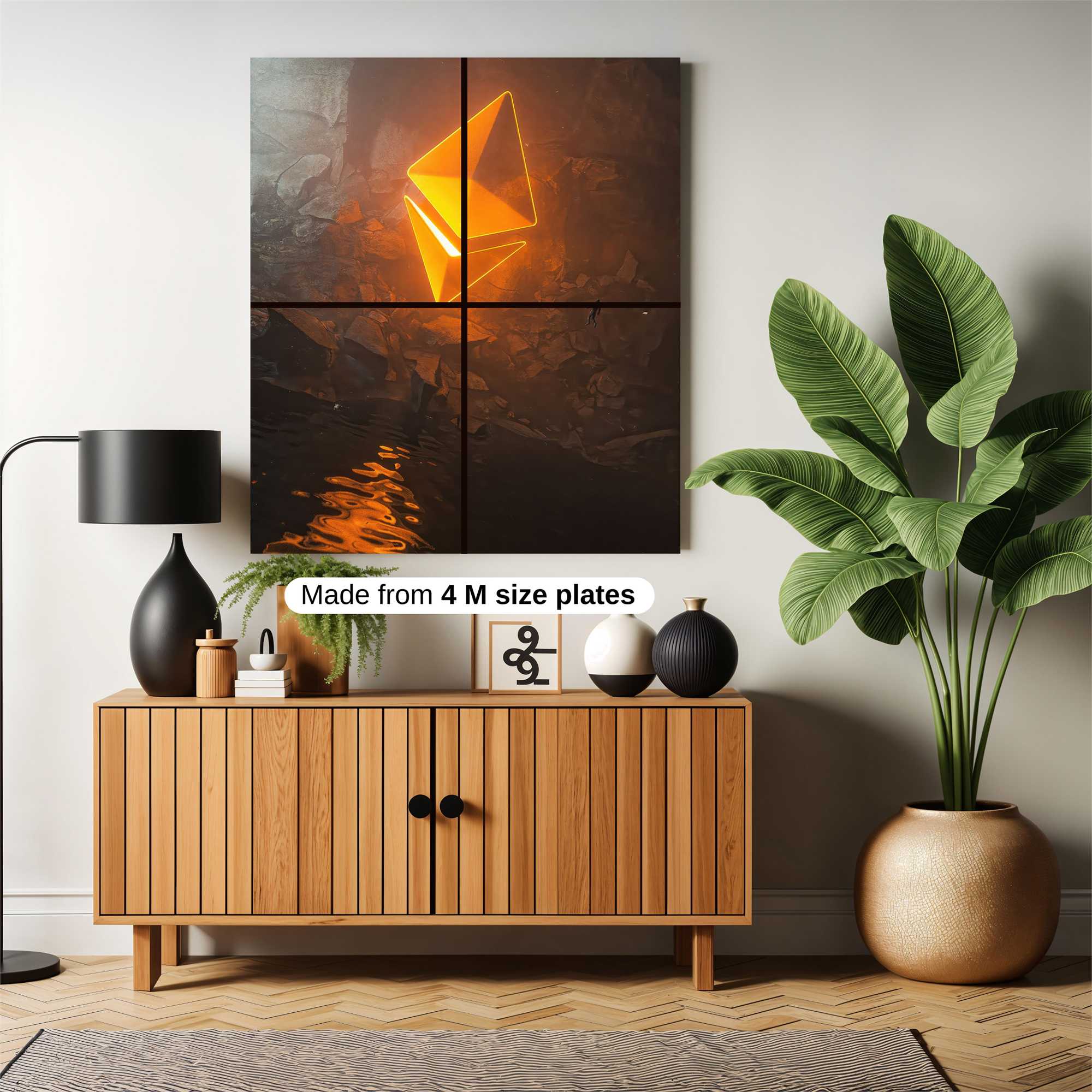 Ethereum Glow Safe Wall Magnetic / M