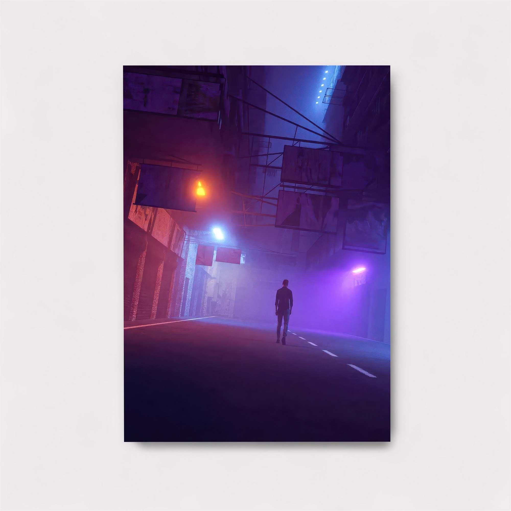 Neon Solitude Safe Wall Magnetic / M