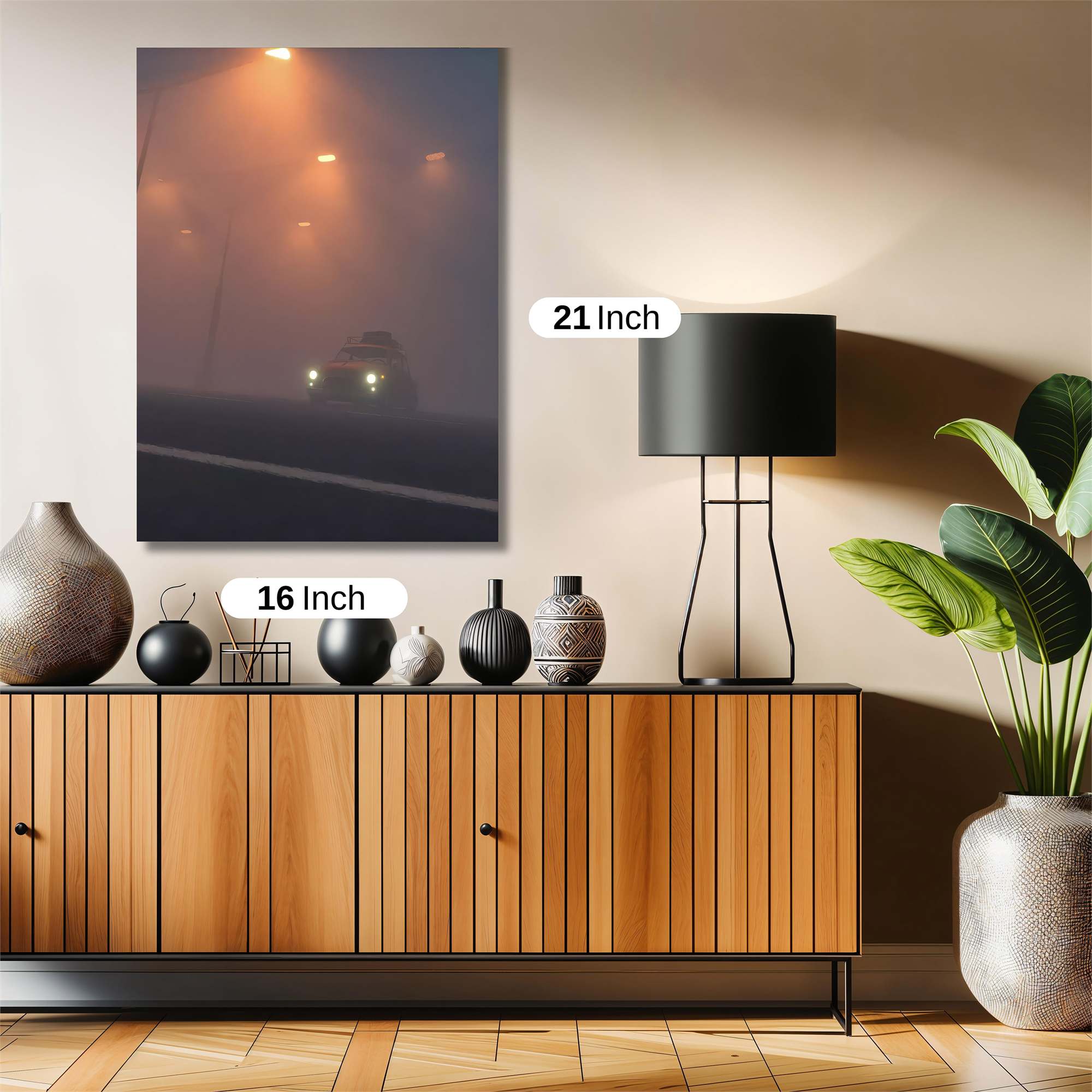 Foggy Journey Safe Wall Magnetic / M