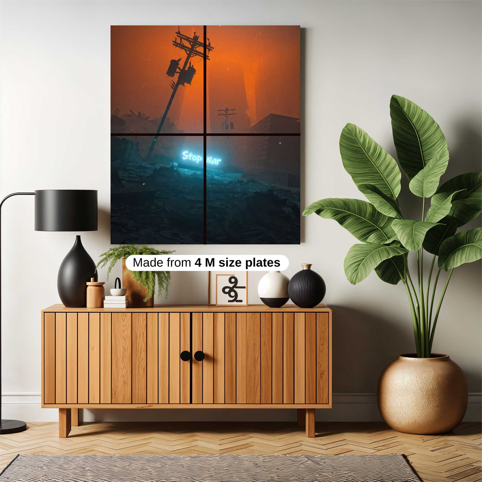 StopWar Hopeful Safe Wall Magnetic / M