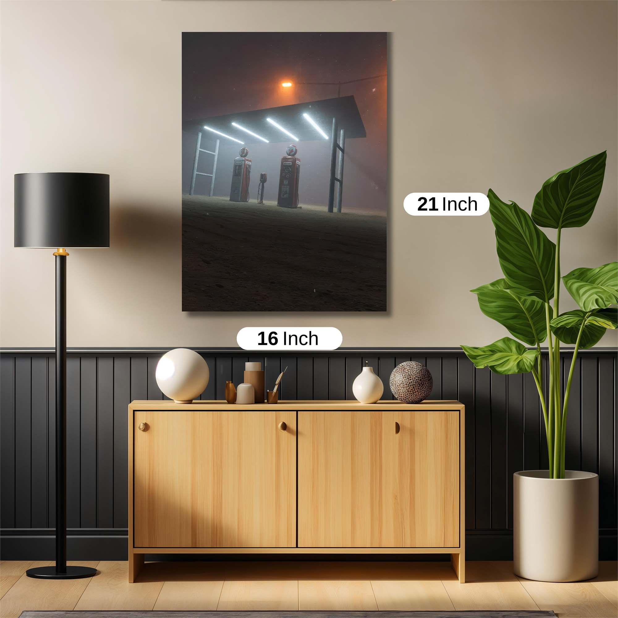 Foggy Haven Safe Wall Magnetic / M