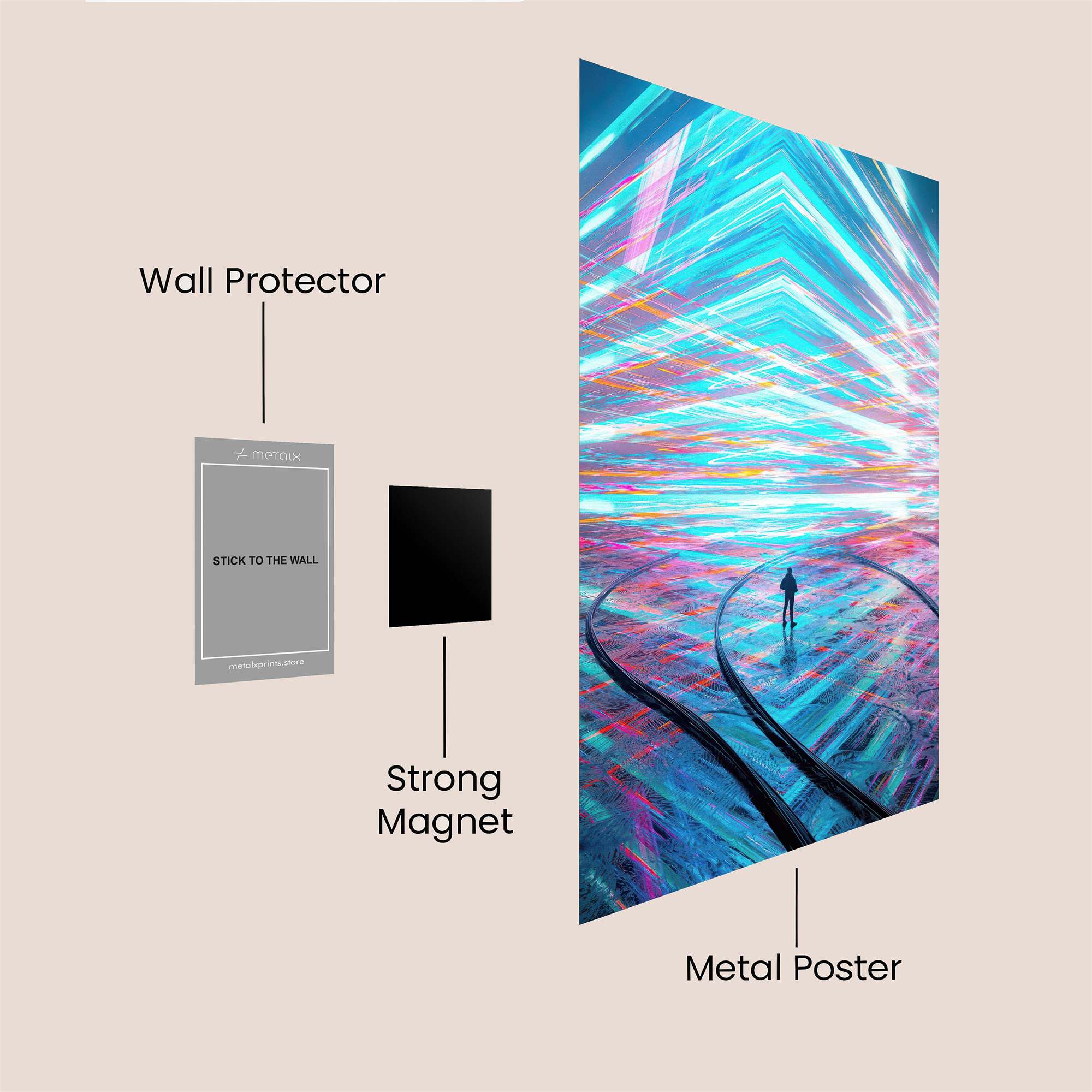 Portal Dream Safe Wall Magnetic / M
