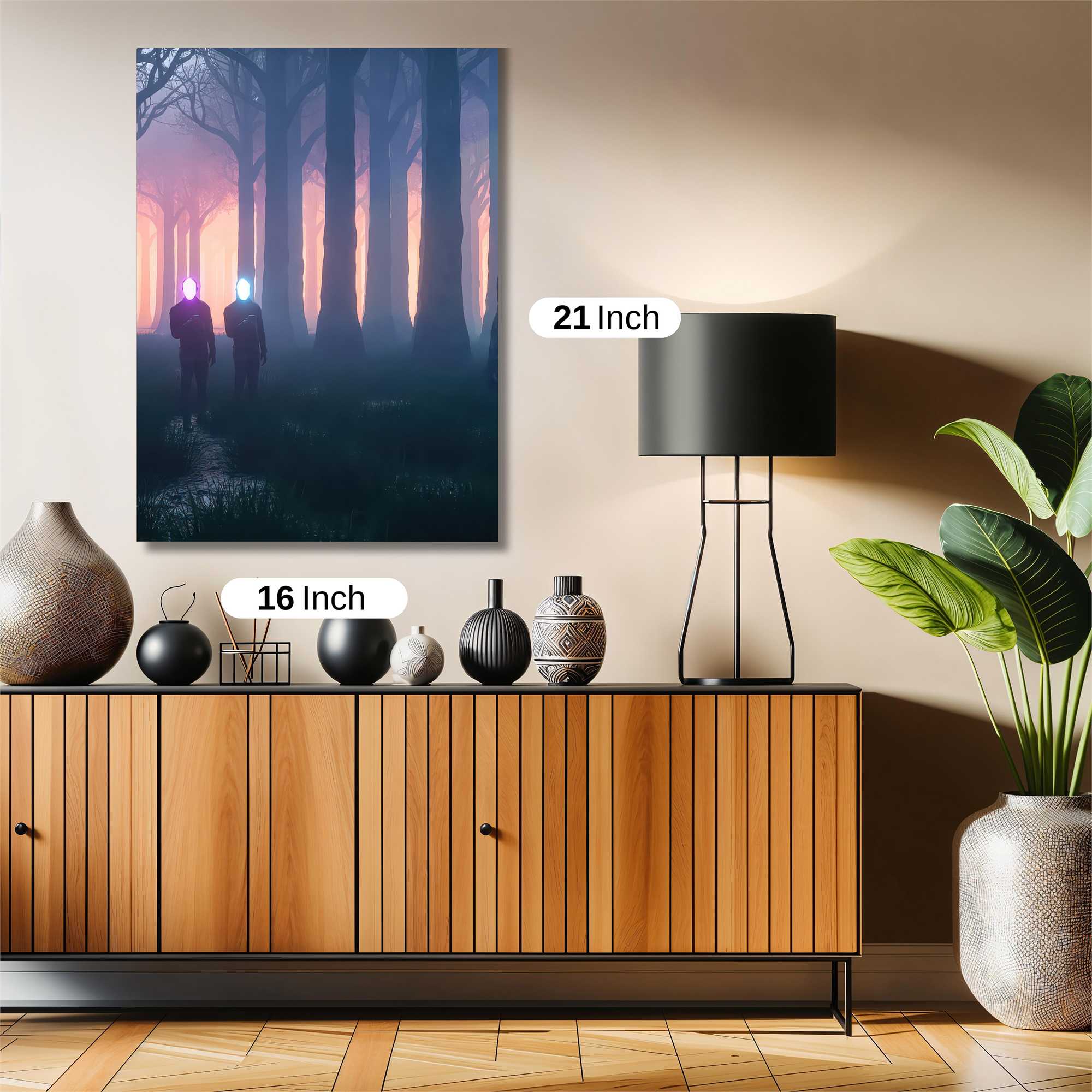 Aliens Enigmatic Safe Wall Magnetic / M