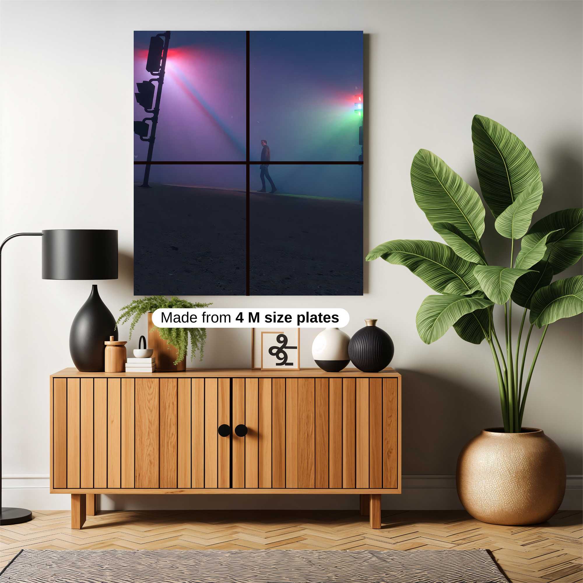 Foggy Solitude Safe Wall Magnetic / M