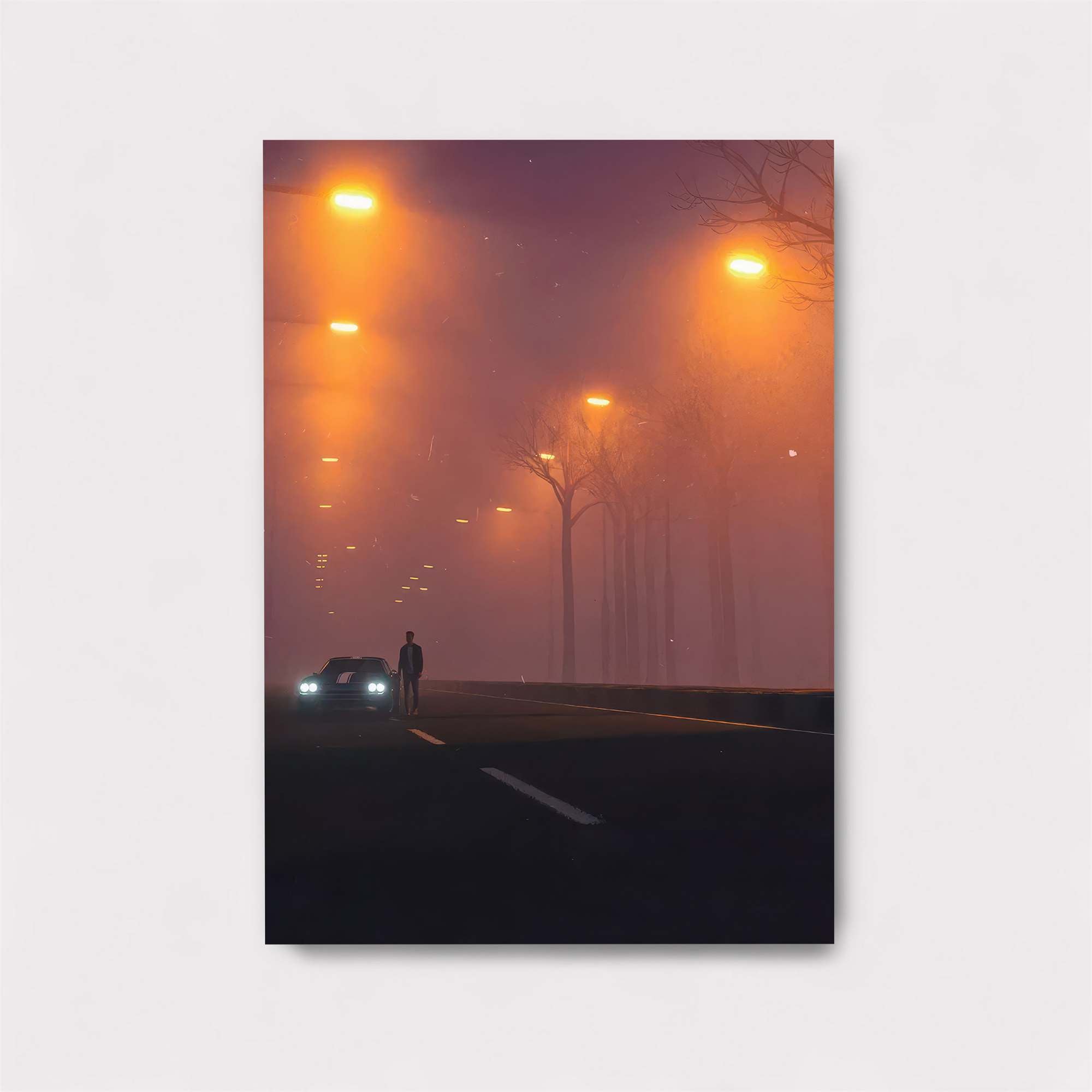 Foggy Solitude Safe Wall Magnetic / M