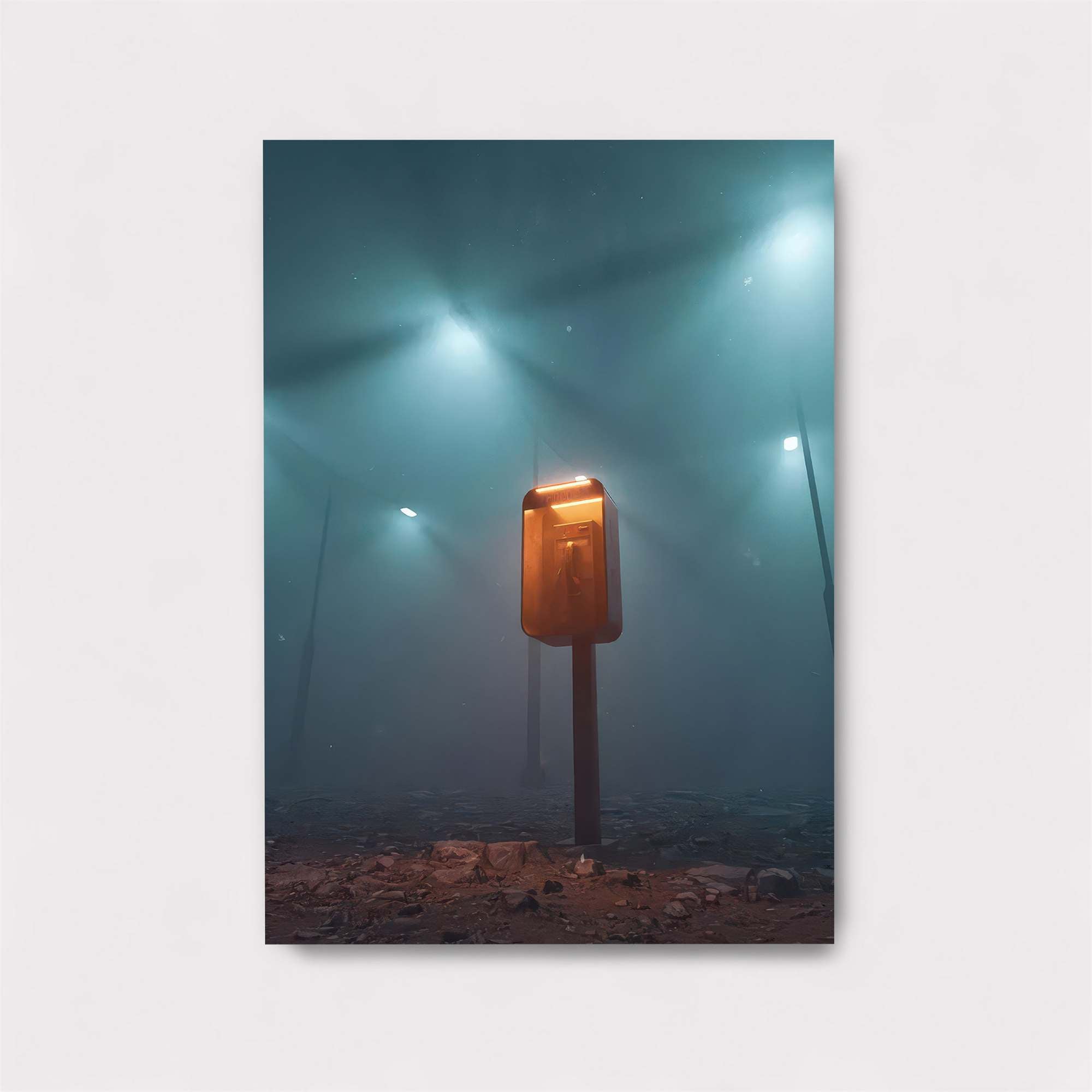 Foggy Solitude Safe Wall Magnetic / M