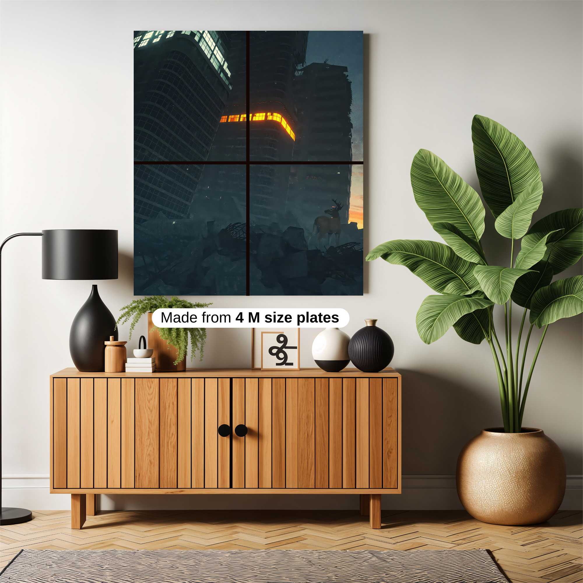 Neon Apocalypse Safe Wall Magnetic / M