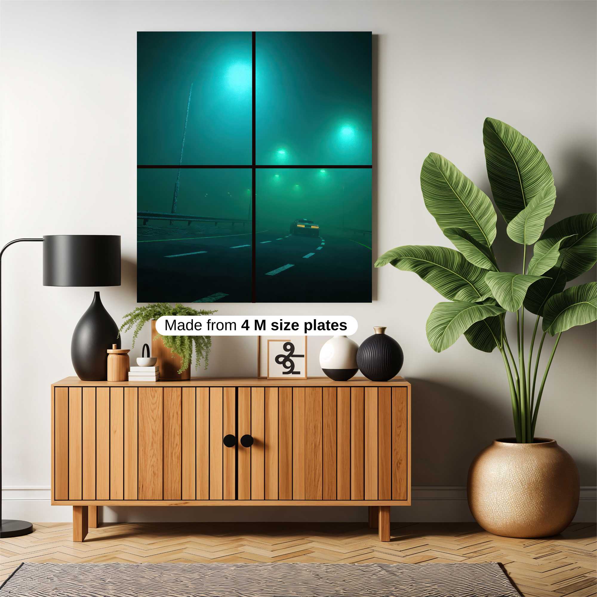 Foggy Journey Safe Wall Magnetic / M