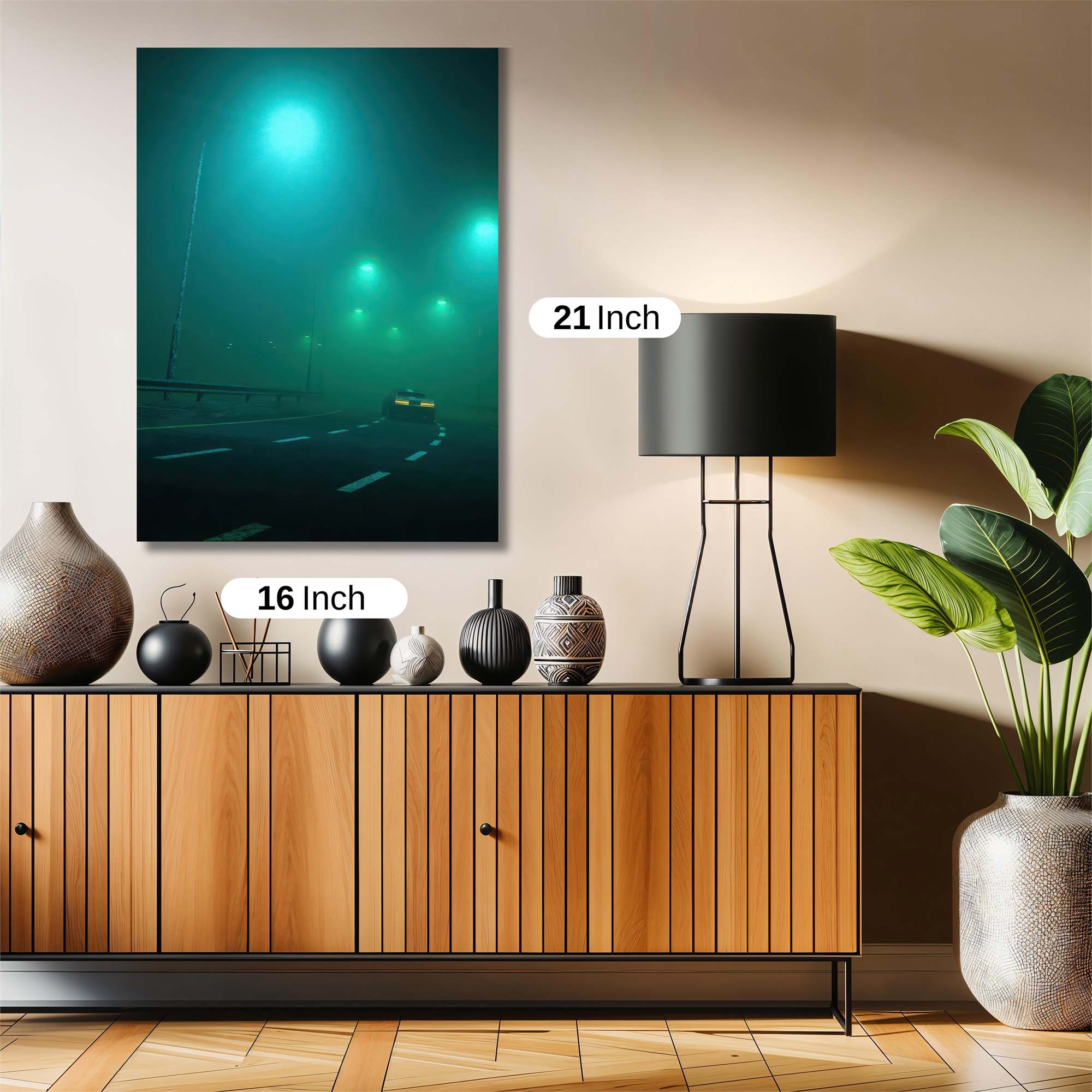 Foggy Journey Safe Wall Magnetic / M