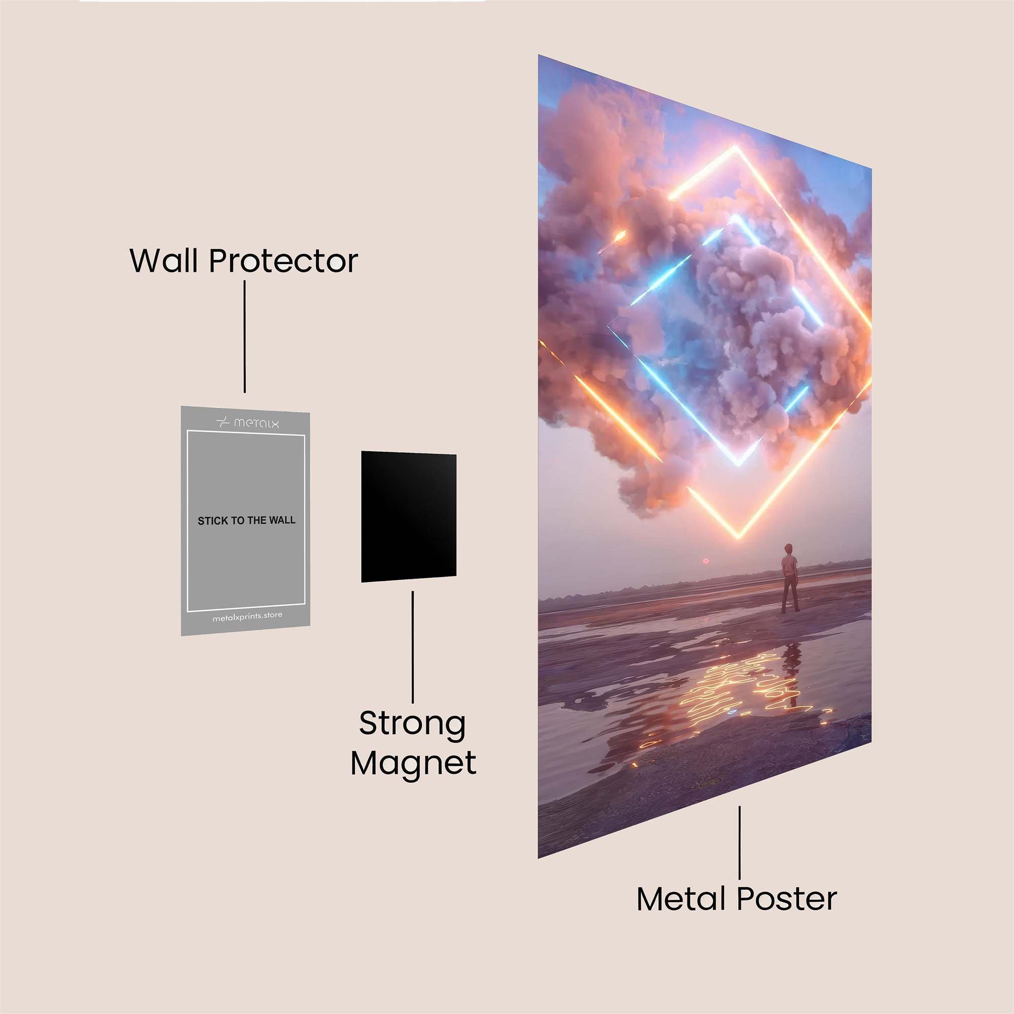 Cosmic Wonder Safe Wall Magnetic / M