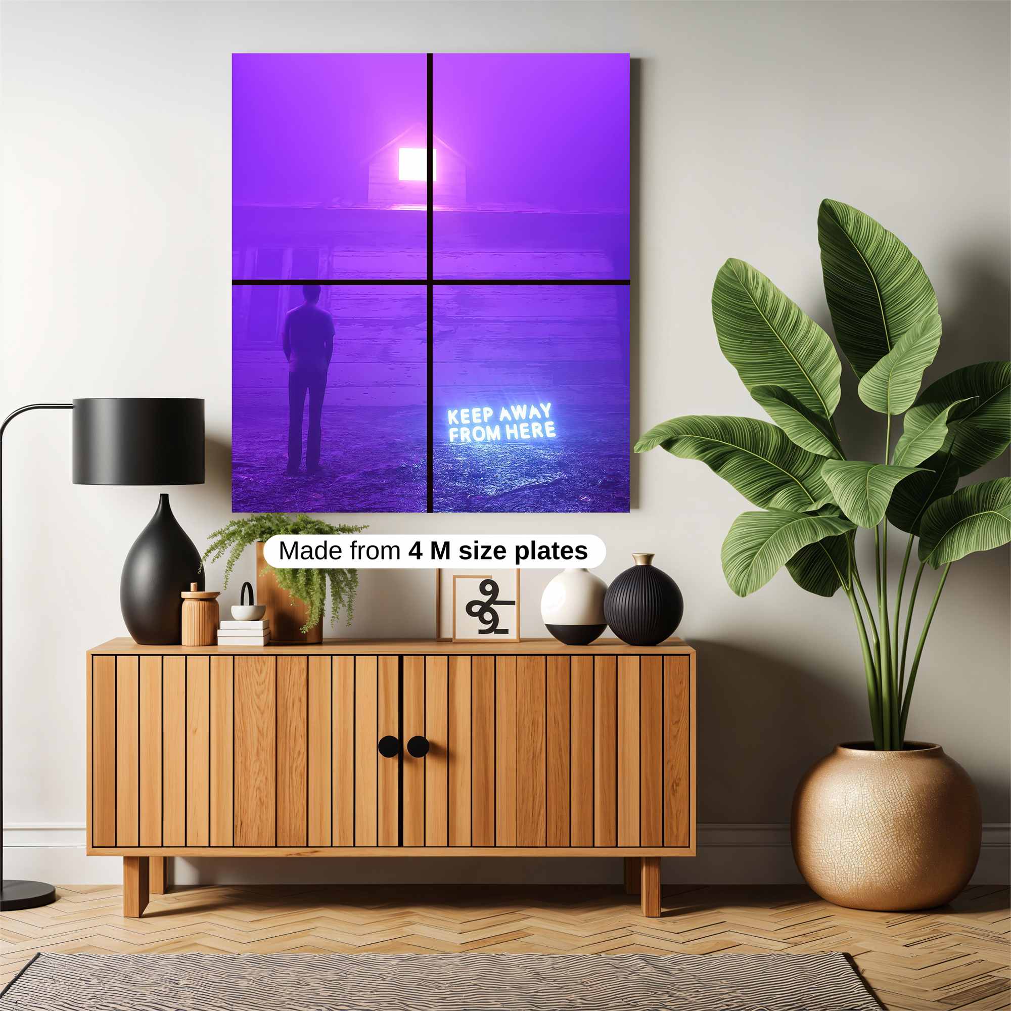 Mystery Glow Safe Wall Magnetic / M