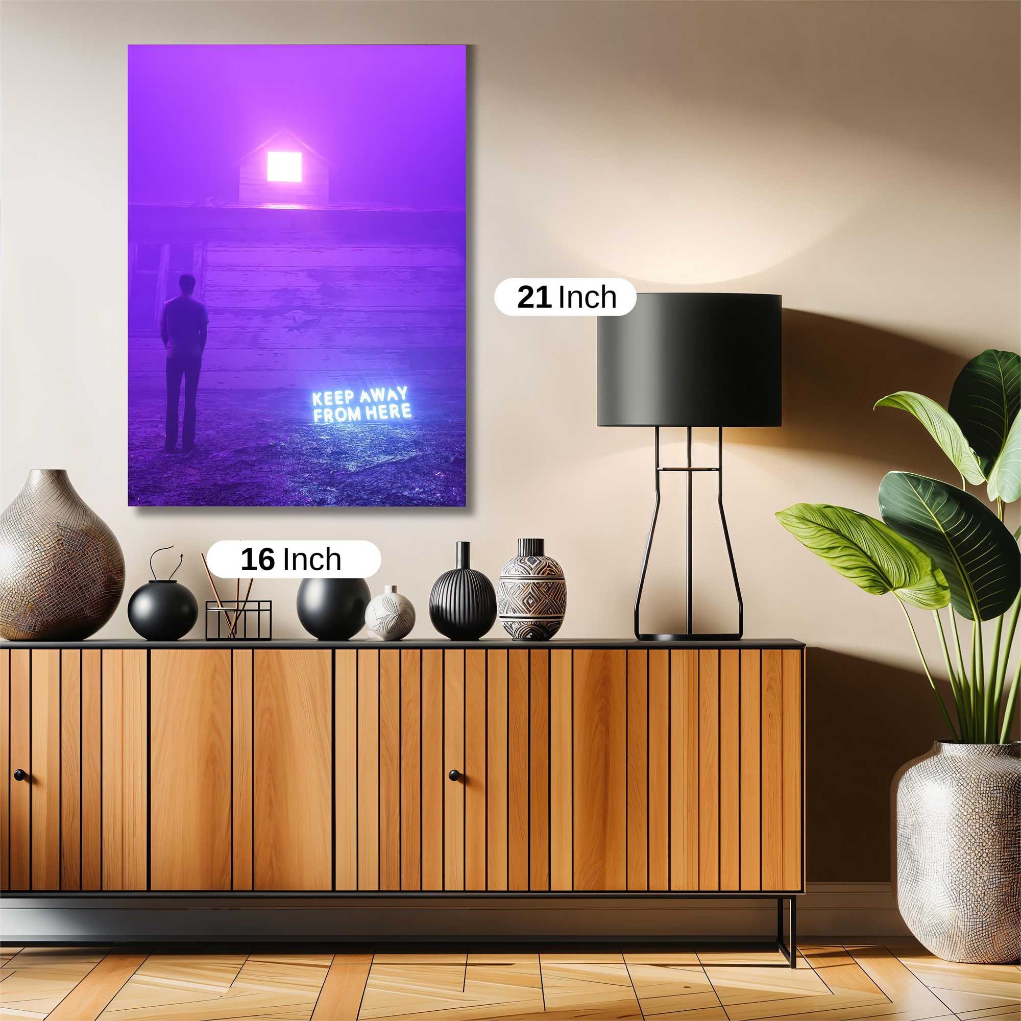Mystery Glow Safe Wall Magnetic / M