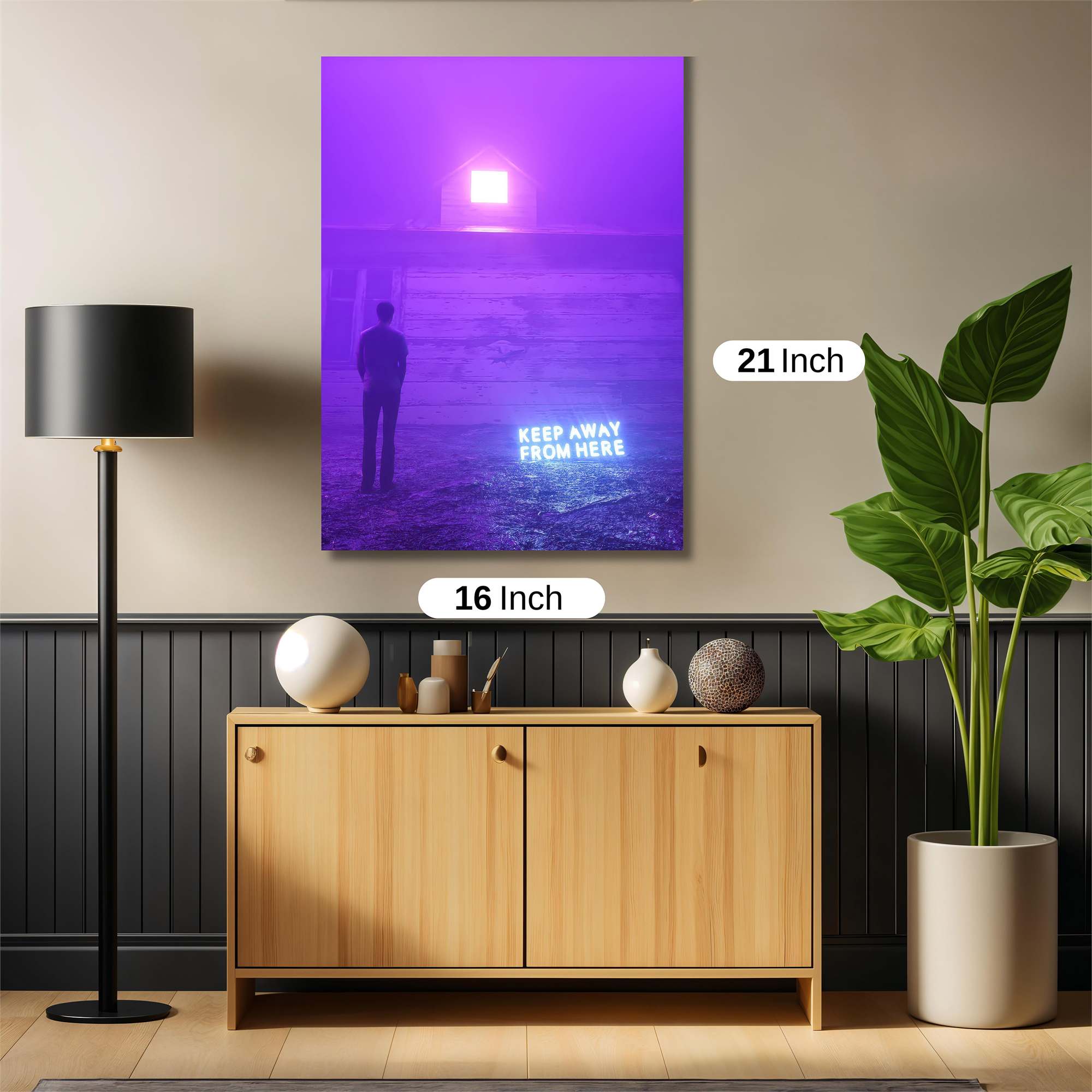 Mystery Glow Safe Wall Magnetic / M