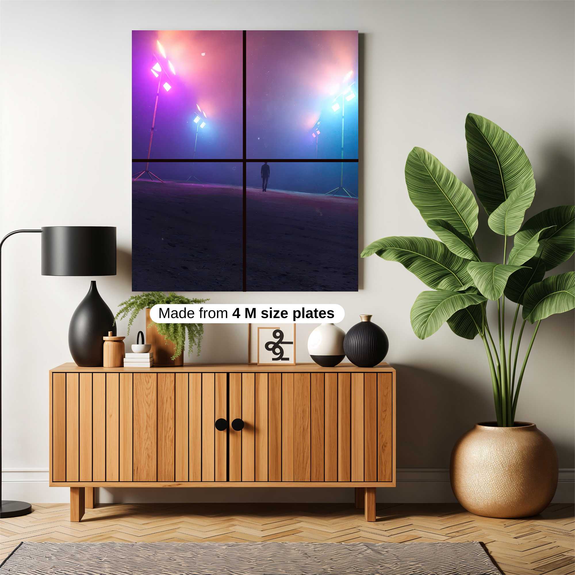 Neon Solitude Safe Wall Magnetic / M