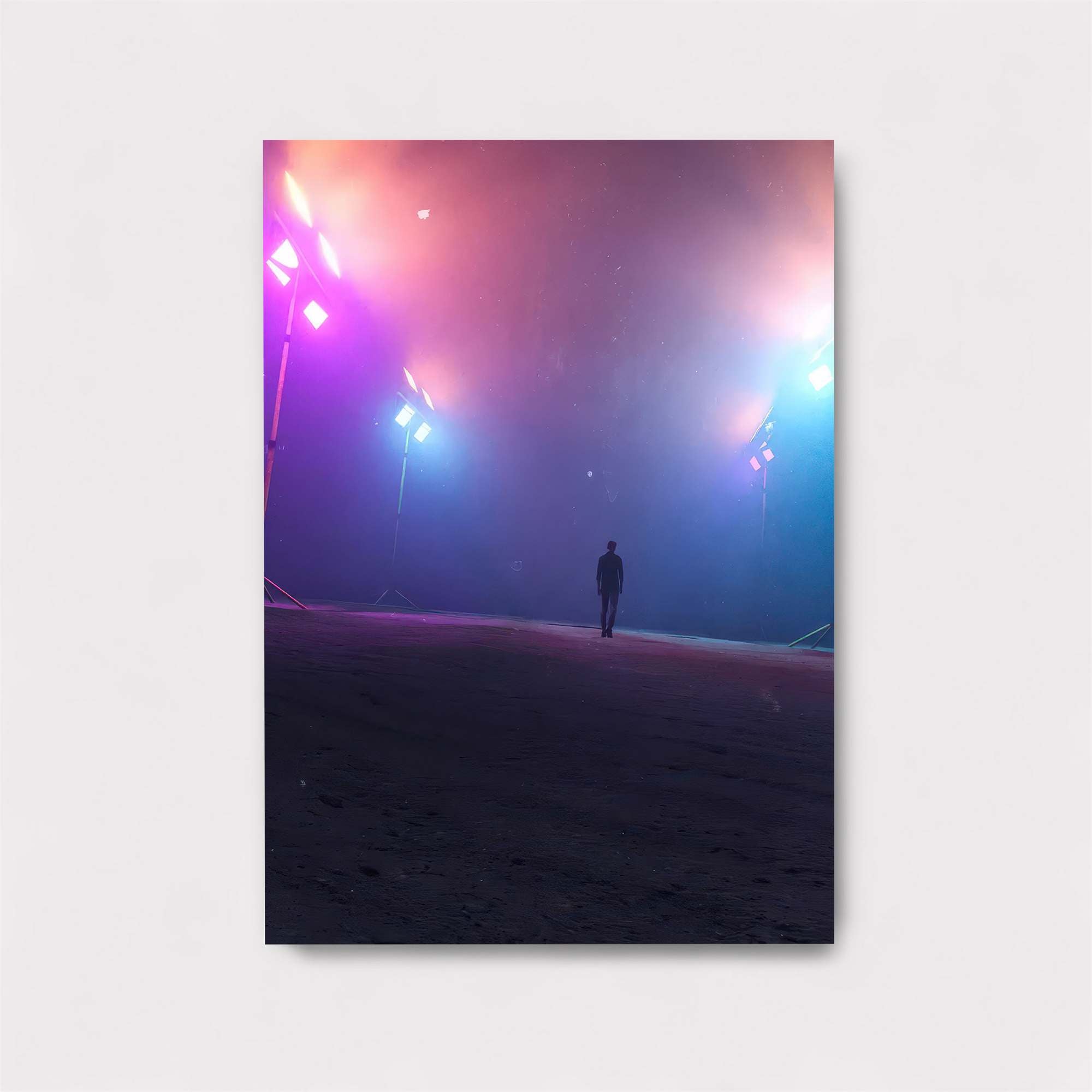 Neon Solitude Safe Wall Magnetic / M