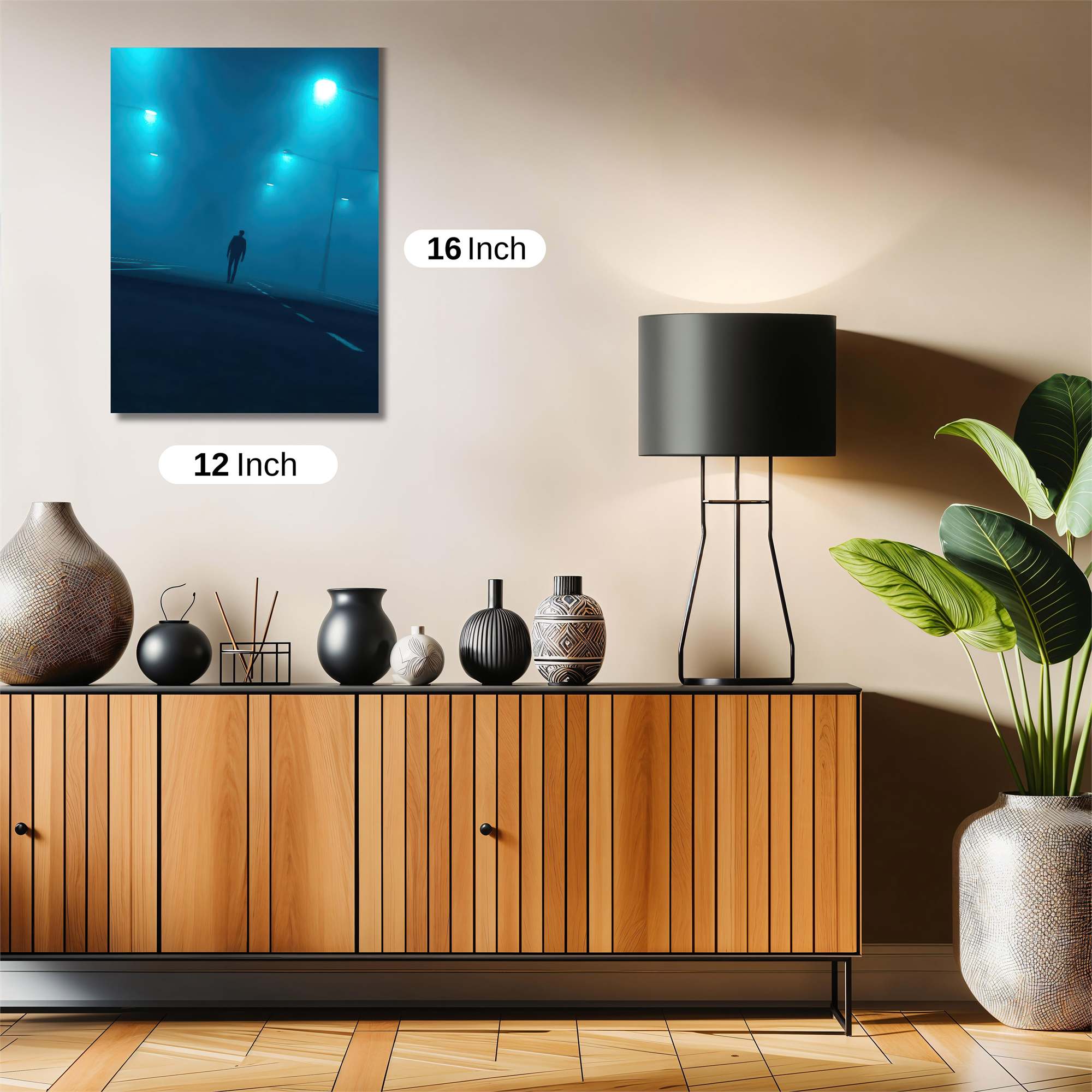 Silhouette Mystery Safe Wall Magnetic / M