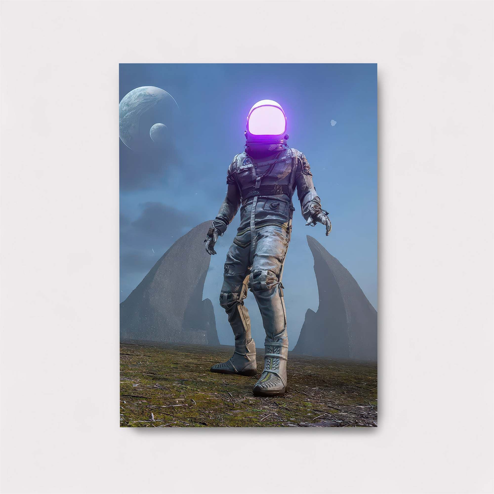 Astronaut Enigma Safe Wall Magnetic / M