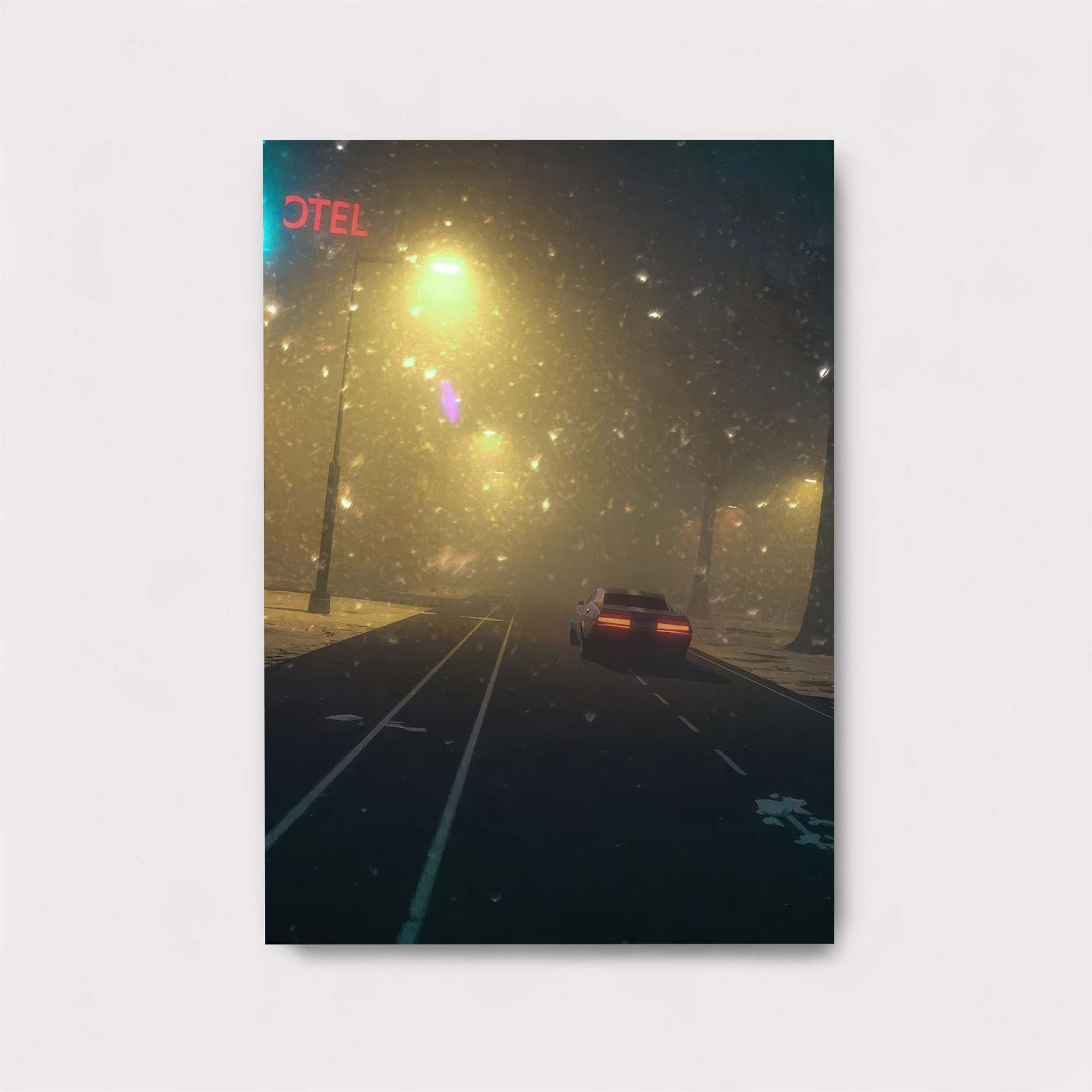 Neon Solitude Safe Wall Magnetic / M