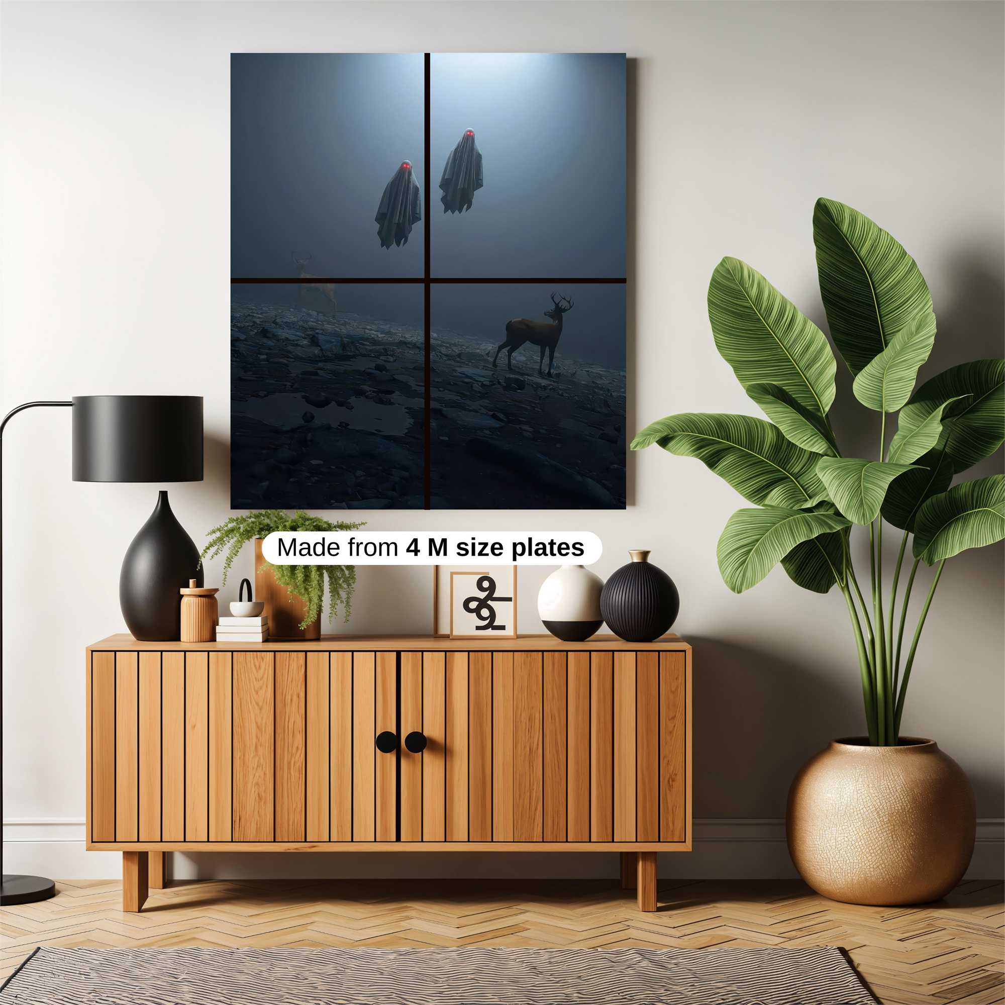 Ghostly Vigil Safe Wall Magnetic / M