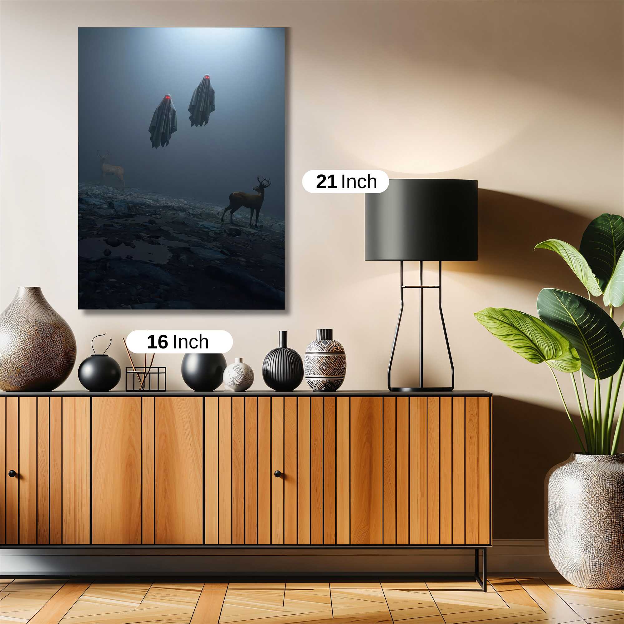 Ghostly Vigil Safe Wall Magnetic / M