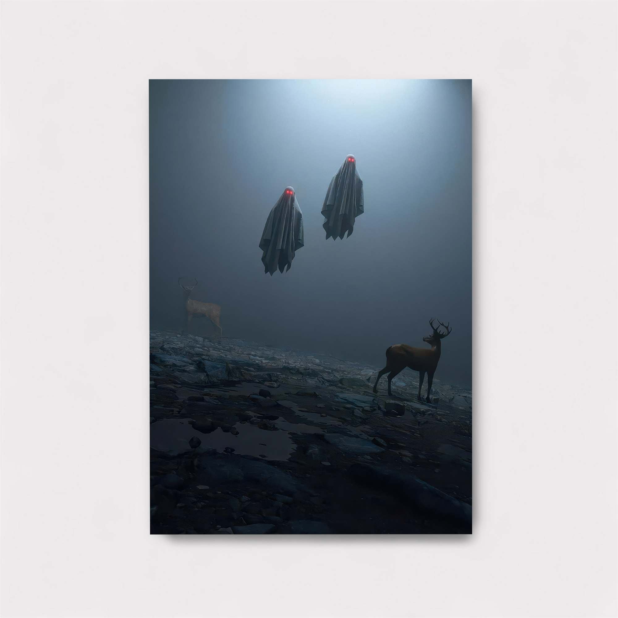 Ghostly Vigil Safe Wall Magnetic / M